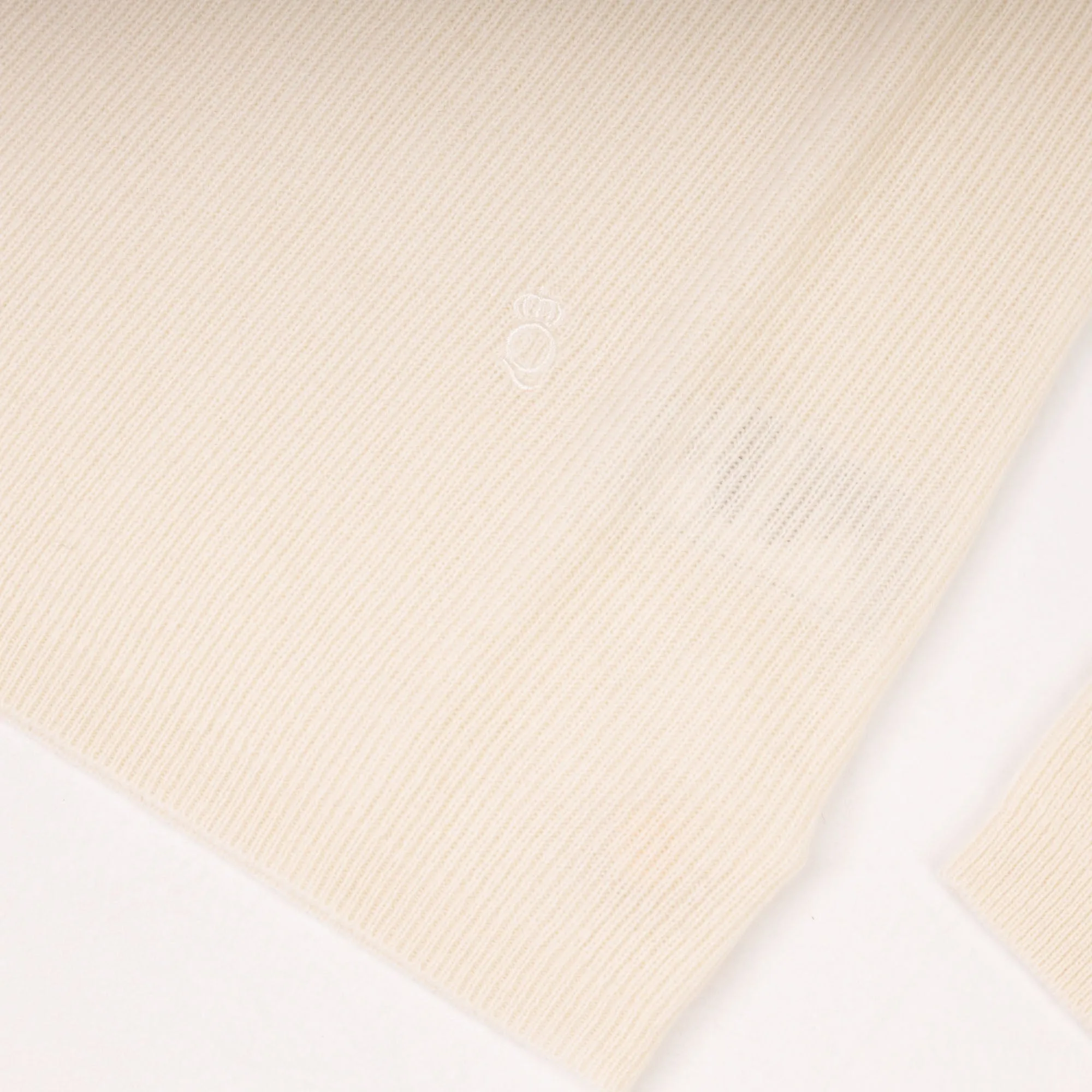 100% Cashmere Luna Roll Polo Cloud
