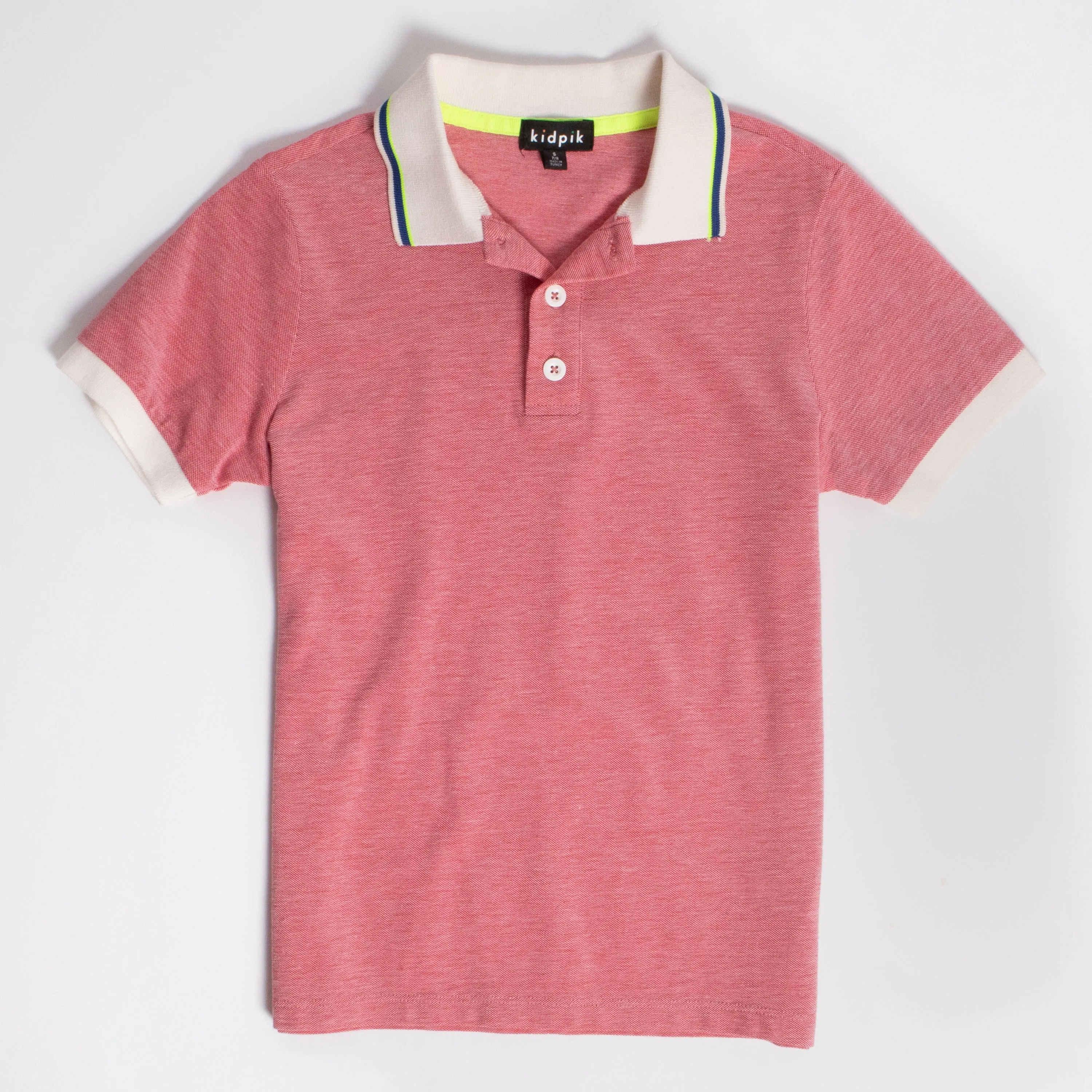 2 Toned Pique Polo