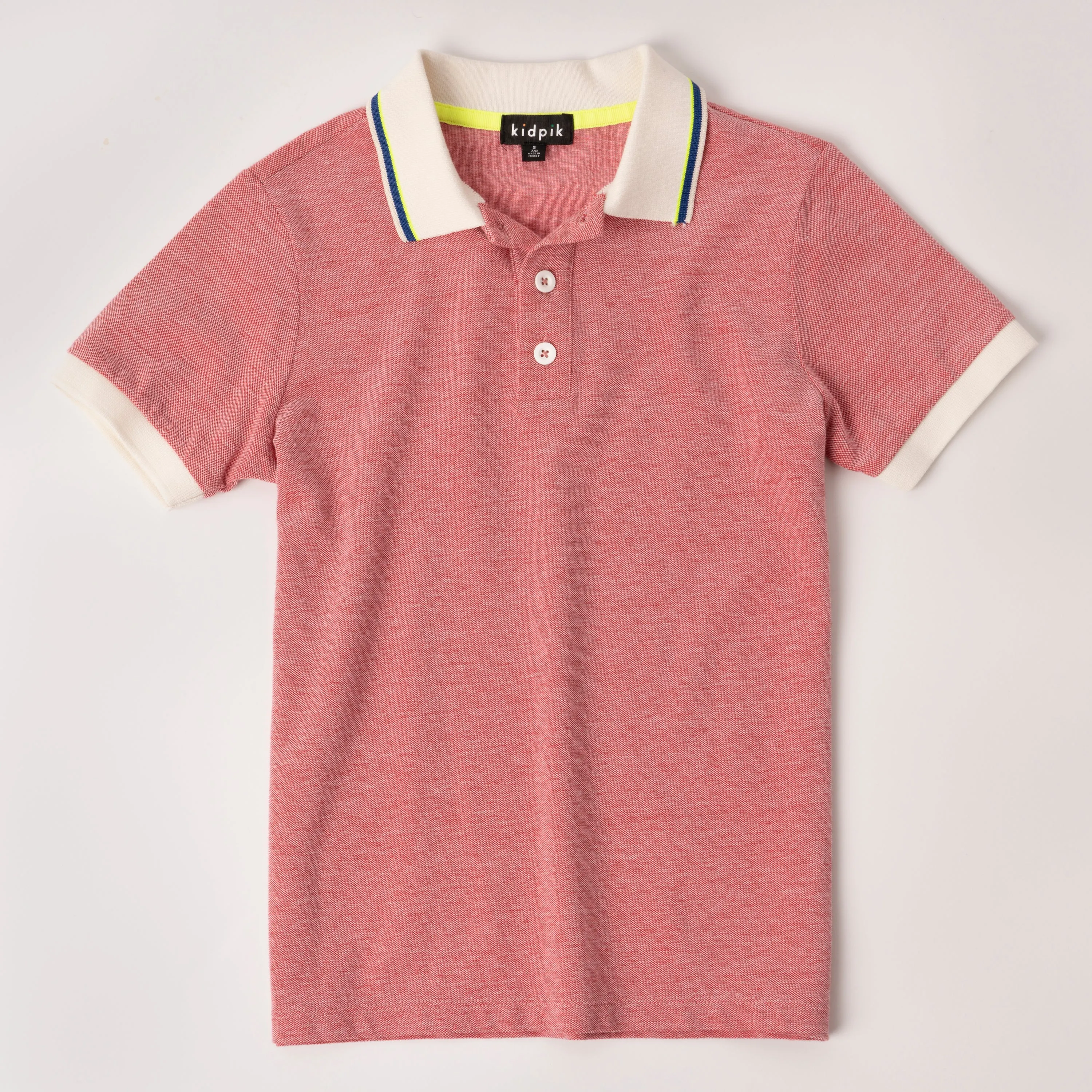 2 Toned Pique Polo
