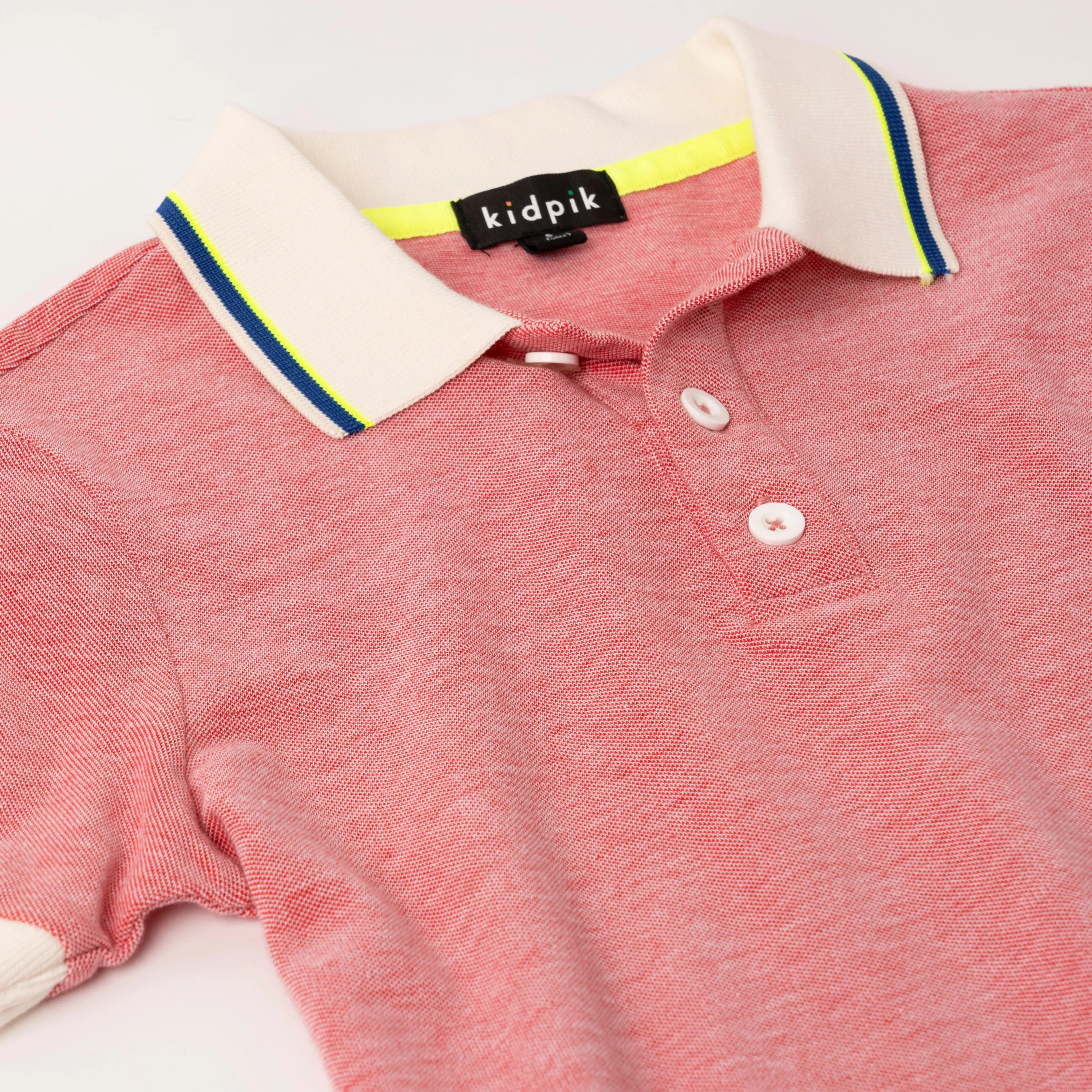 2 Toned Pique Polo