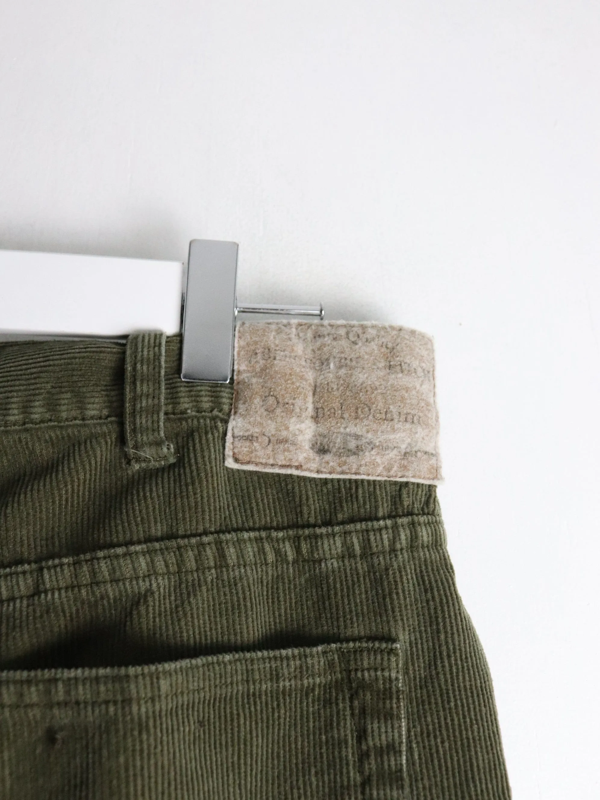 Abercrombie & Fitch Pants Fits Mens 34 x 30 Green Corduroy