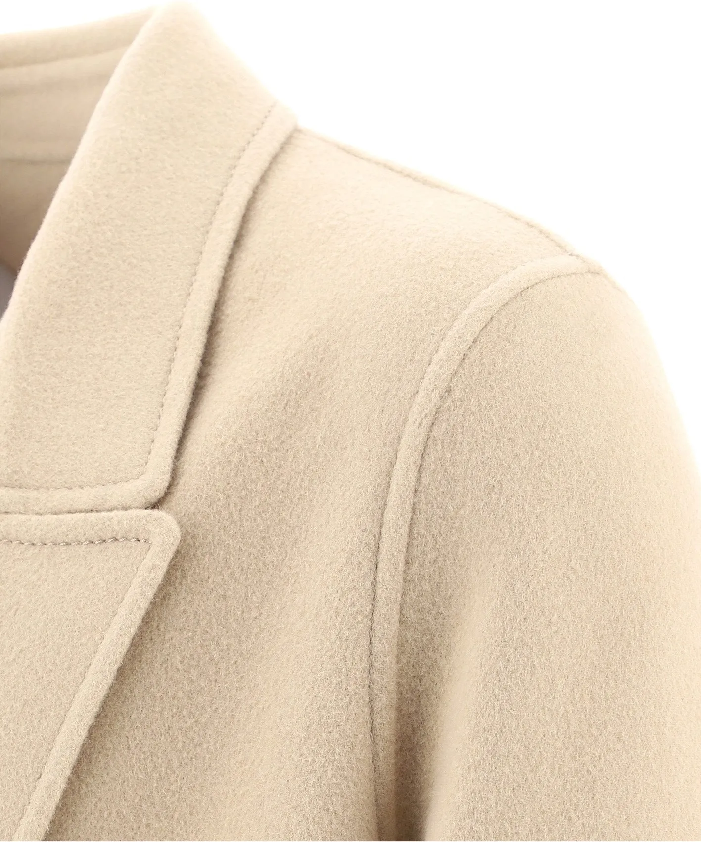 AMI Single Breasted Tailored Coat