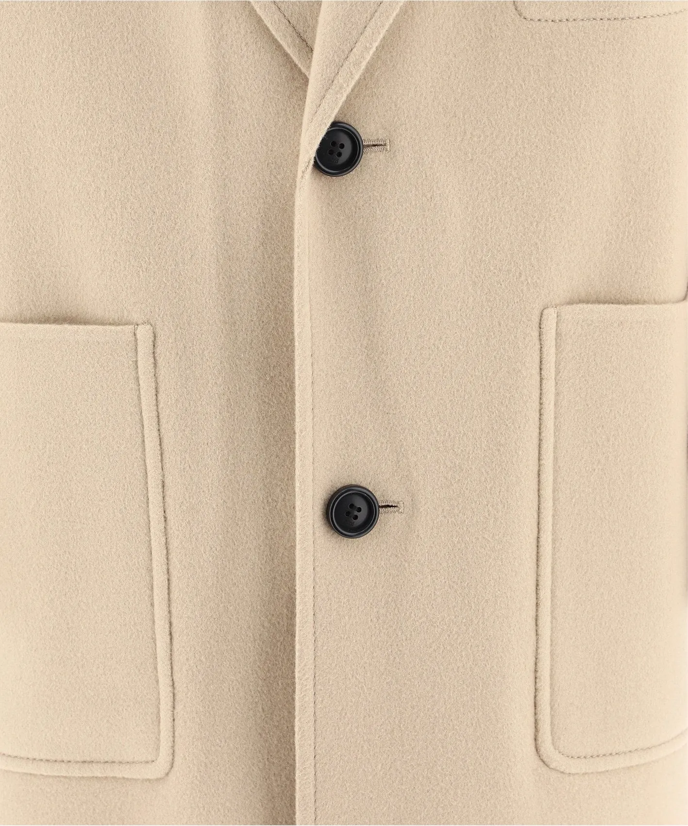 AMI Single Breasted Tailored Coat