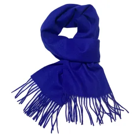 Ballina Blue Wool Scarf