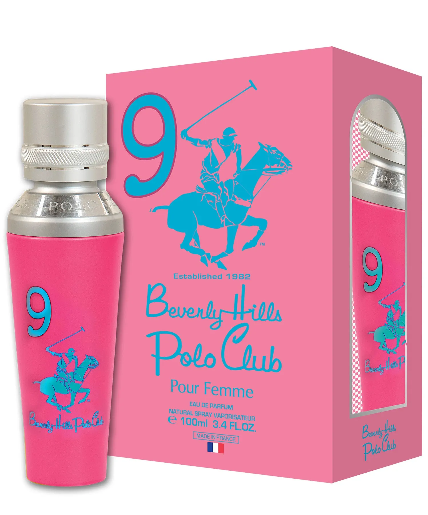 Beverly Hills Polo Club Sport 9 Eau De Toilette For Women 100ml, BHPC5051