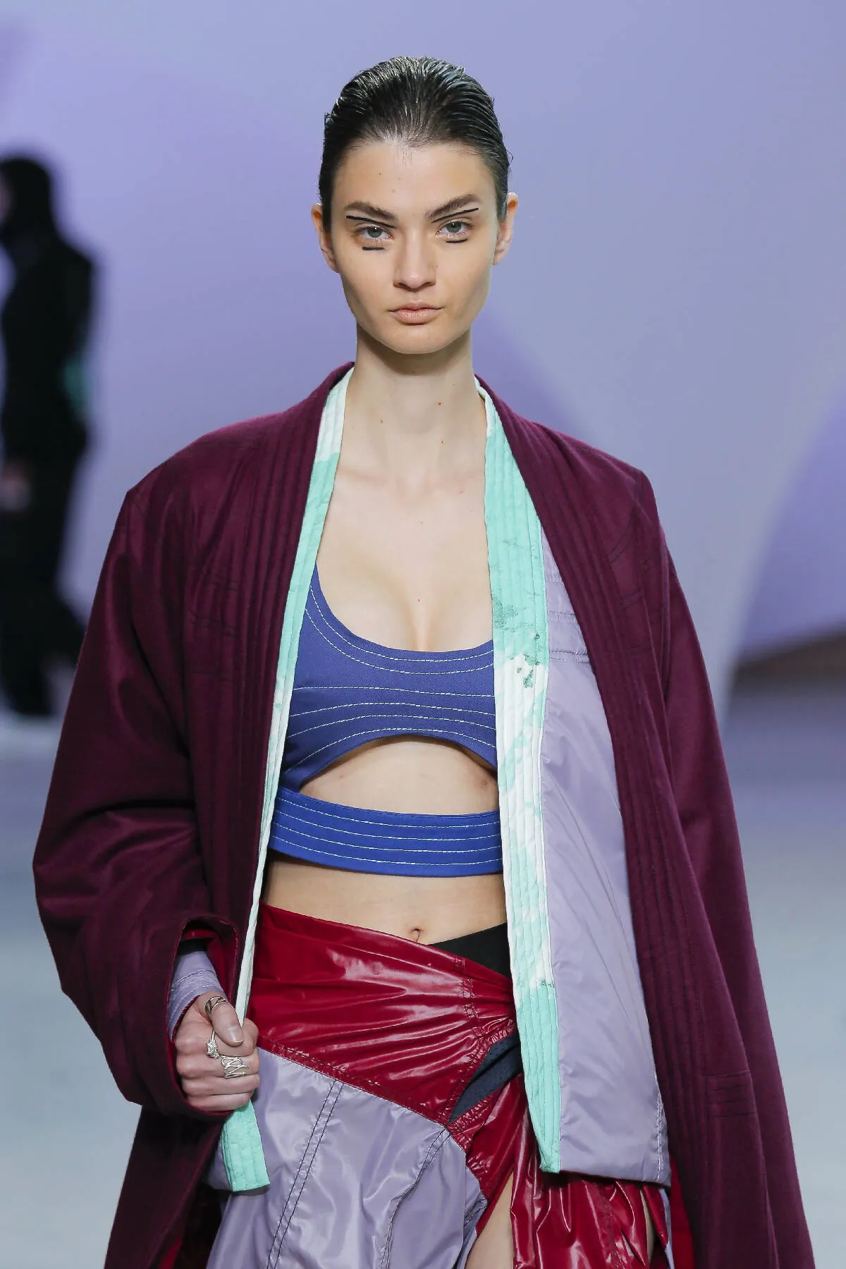 Burgundy Judogi Coat
