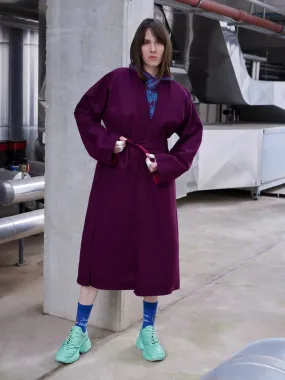 Burgundy Judogi Coat