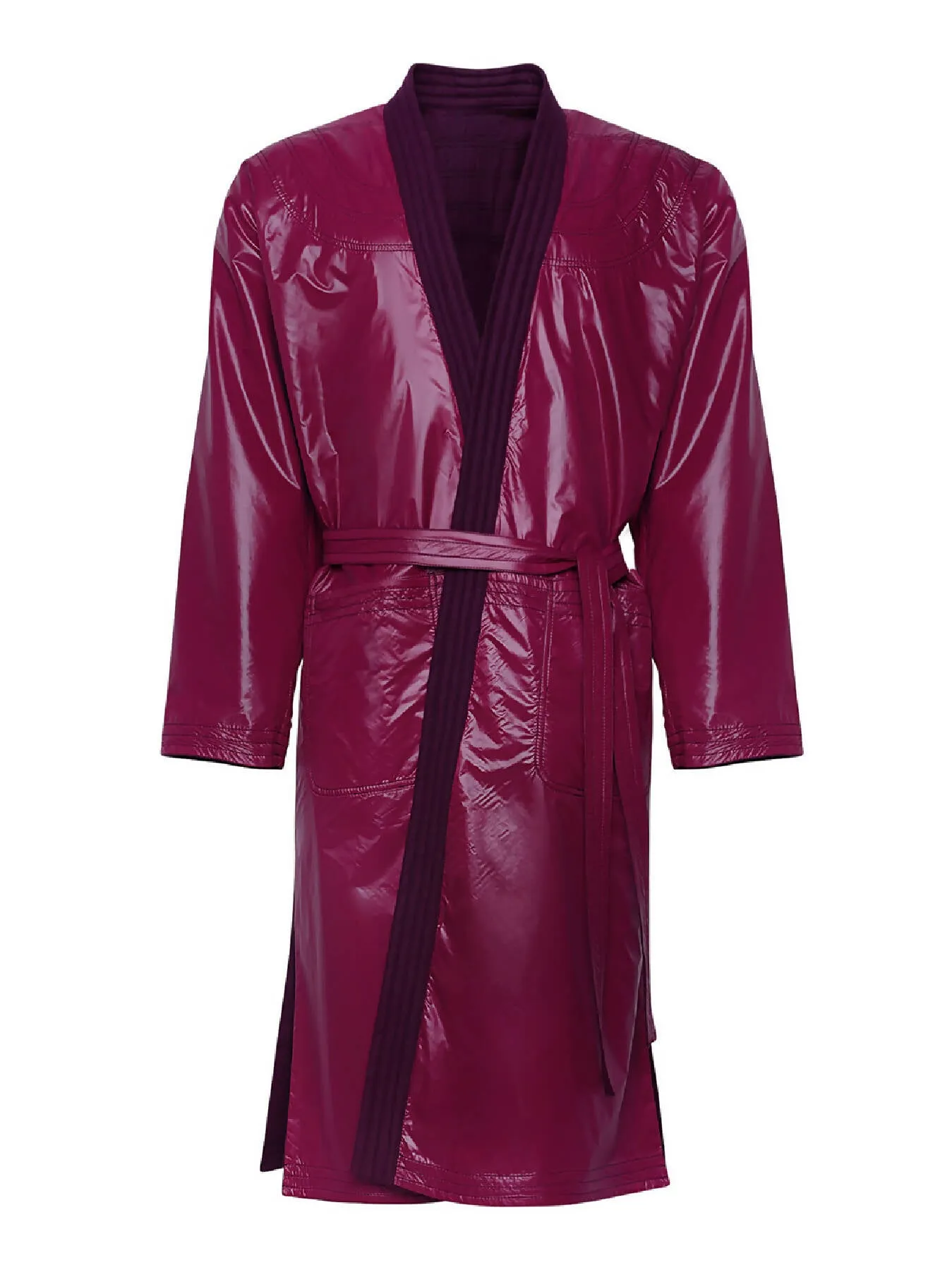 Burgundy Judogi Coat