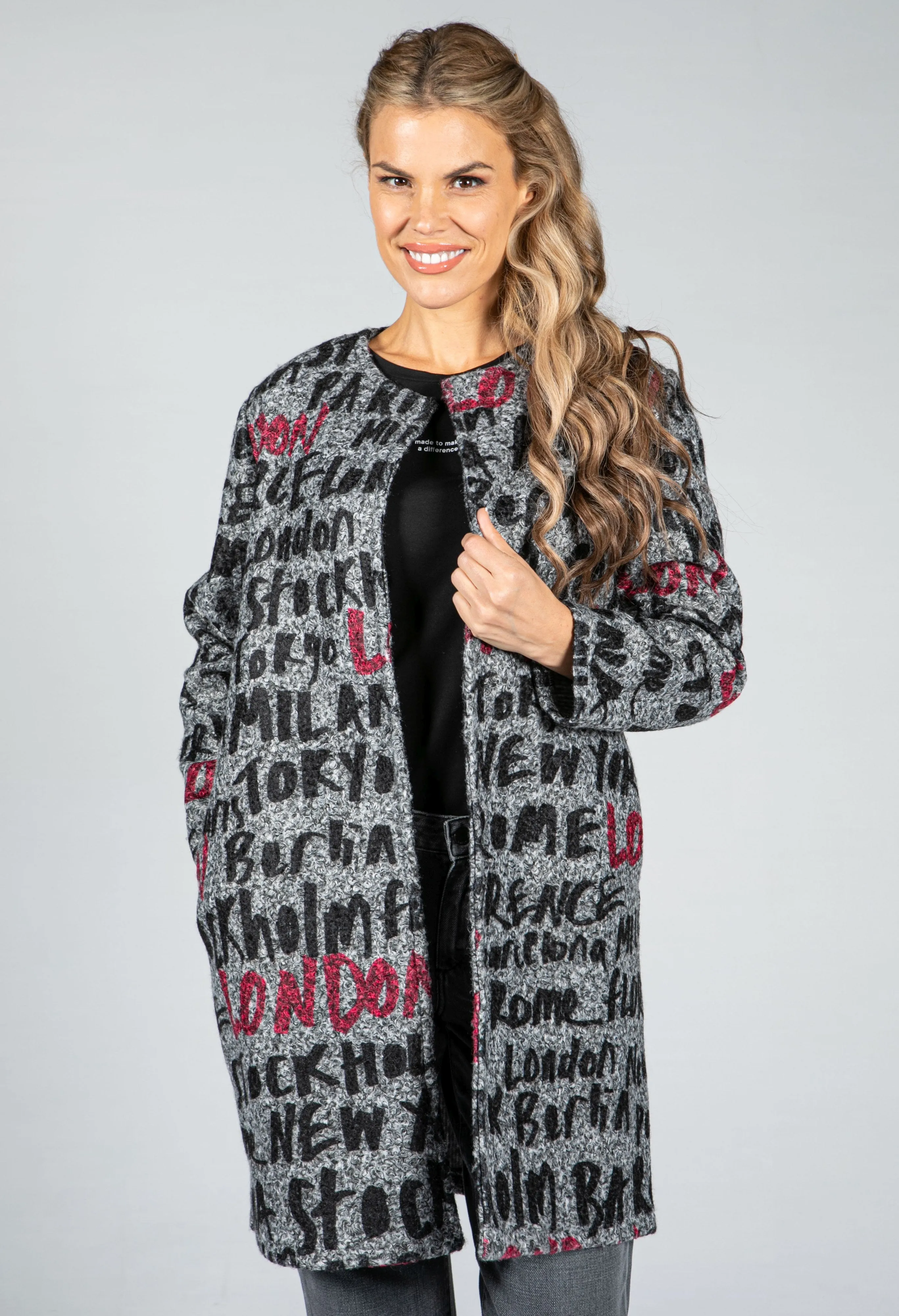 Capital Bouclette Wool Coat