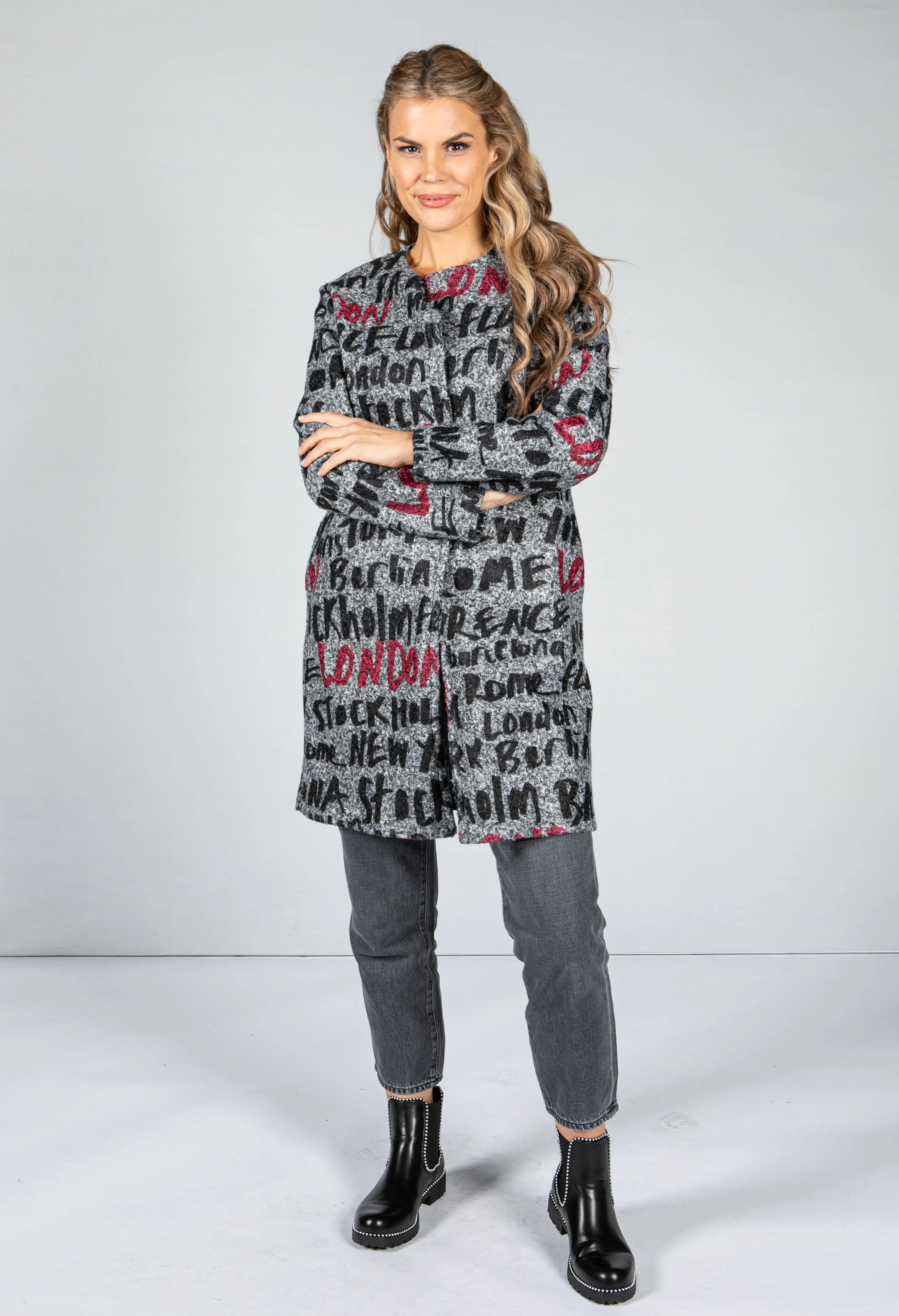 Capital Bouclette Wool Coat
