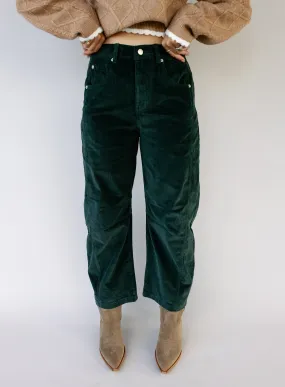 Denny Corduroy Barrel Pants - Final Sale