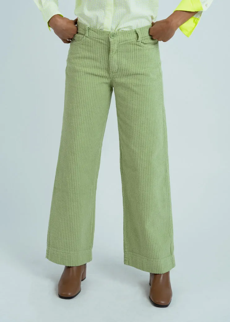 Dr. Bloom Verde Green Jumbo Pant