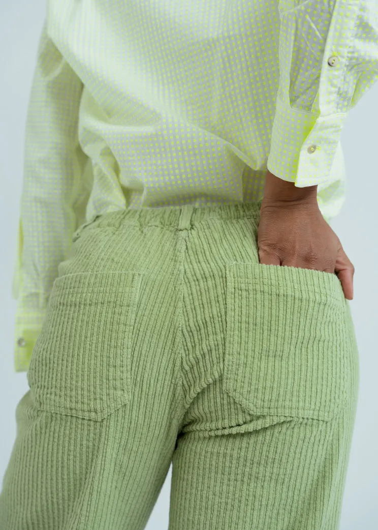 Dr. Bloom Verde Green Jumbo Pant