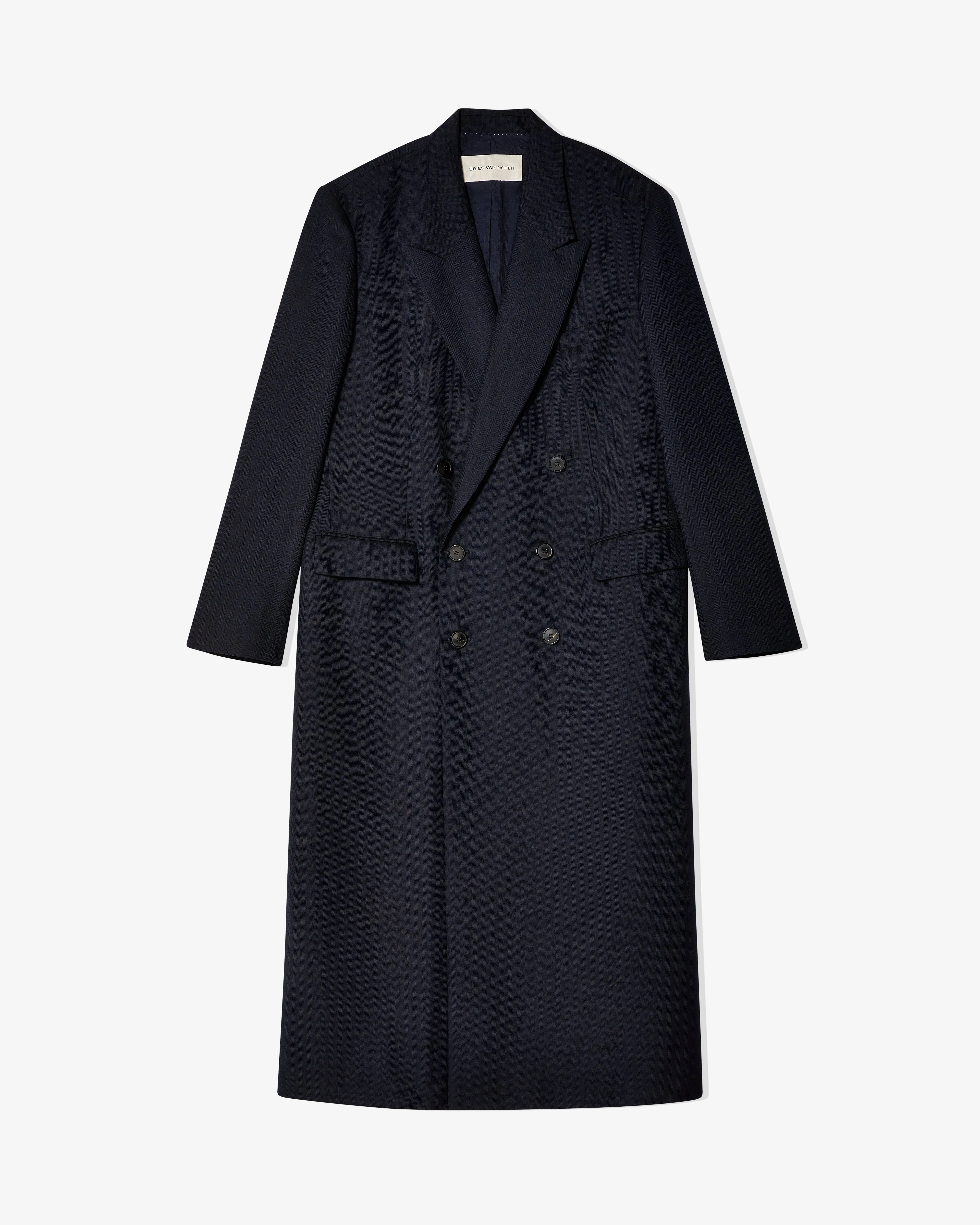 Dries Van Noten - Men's Ritson Coat - (Navy)