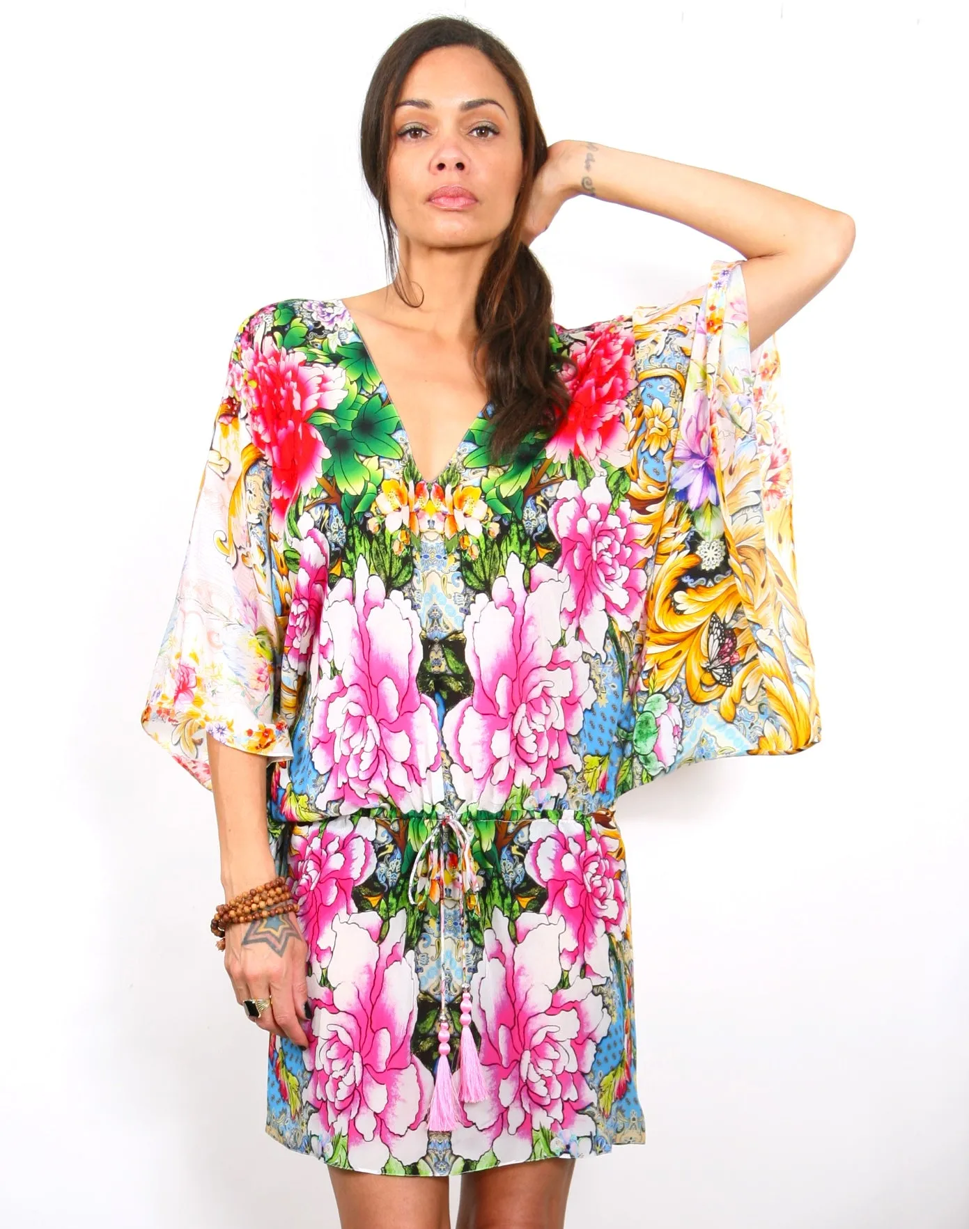 Edens Garden - Tie Tunic Dress