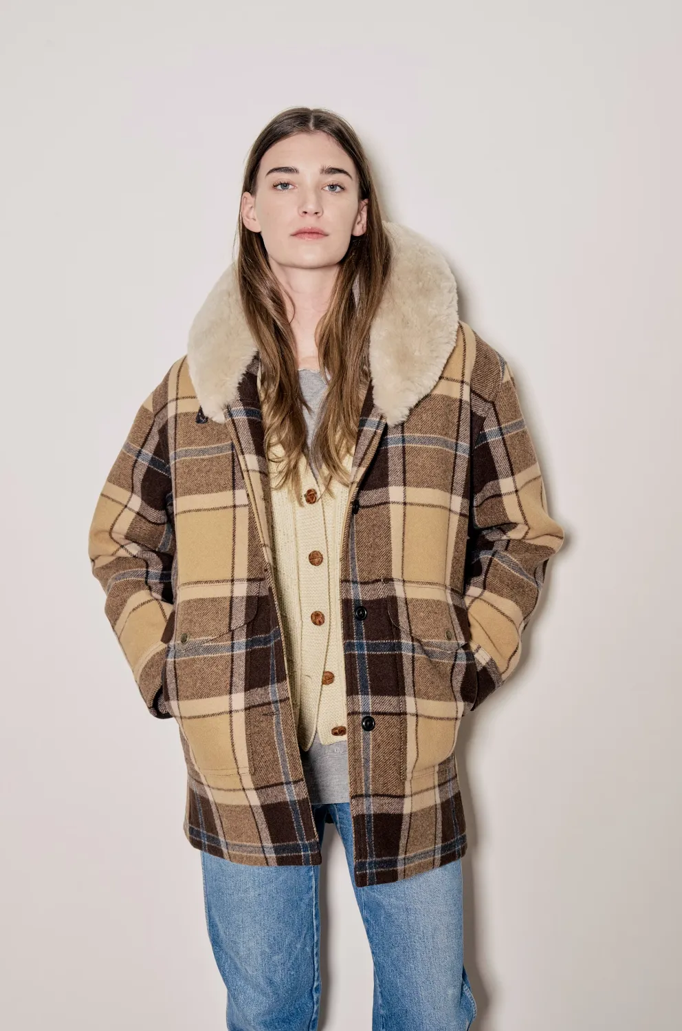 Filson Dömujakki Lined Wool Packer