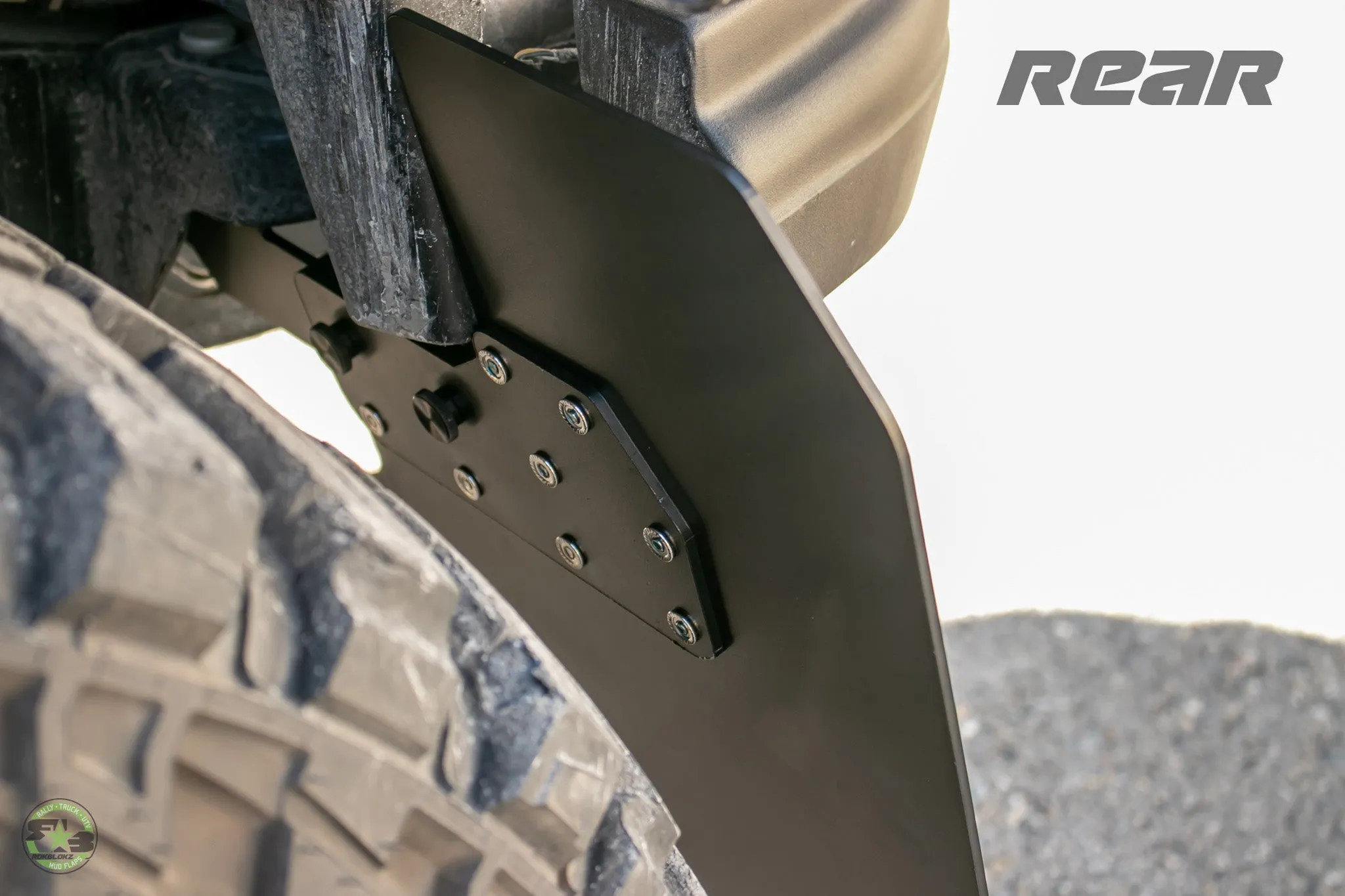 Ford Bronco 2021  Quick Release Mud Flaps - XL SIZE