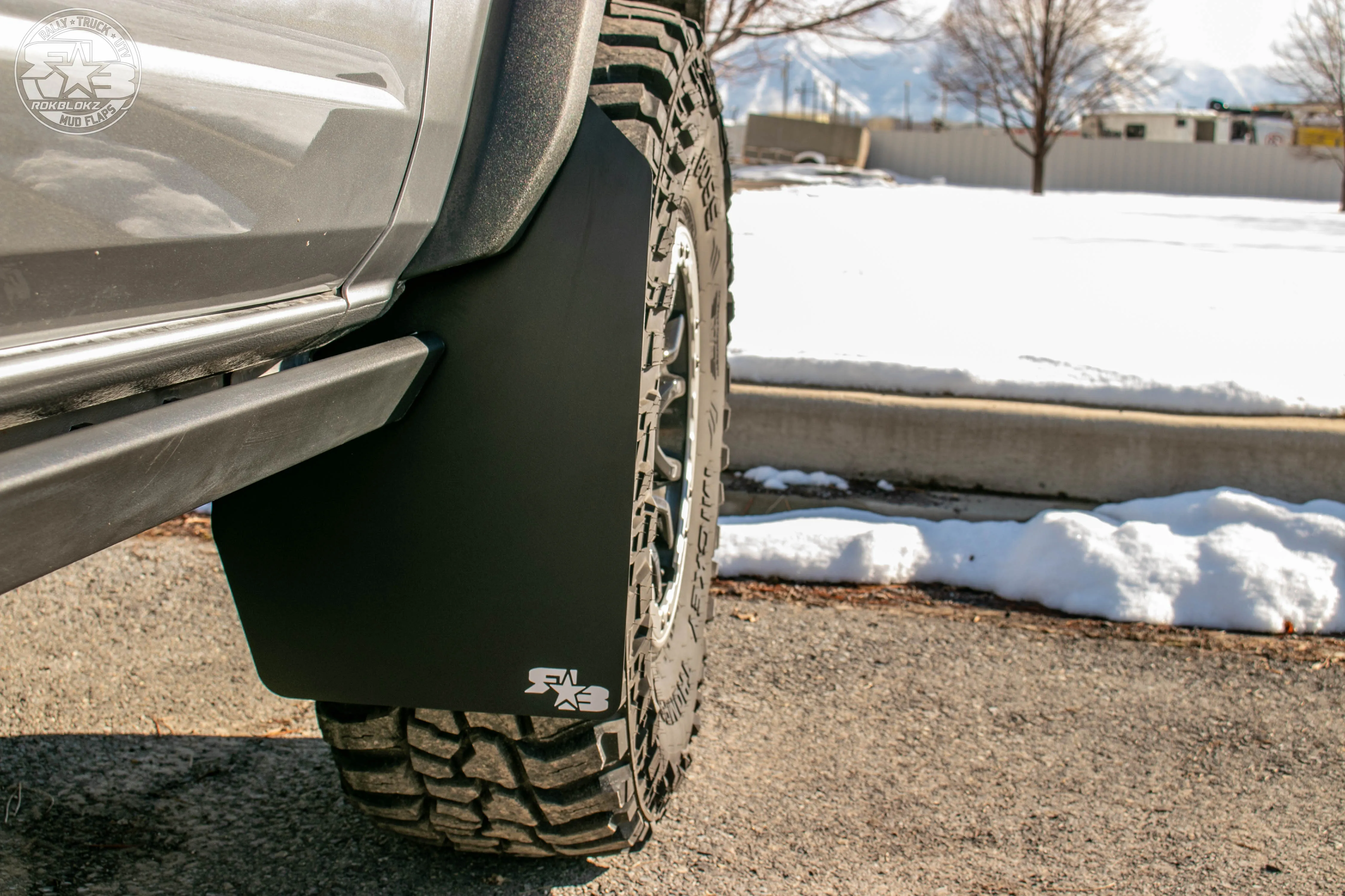 Ford Bronco 2021  Quick Release Mud Flaps - XL SIZE