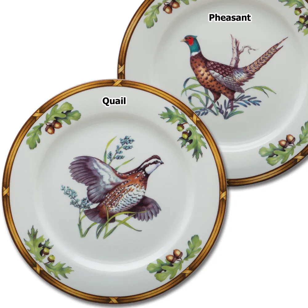 Gamebird China 10 5/8" Dinner Plate