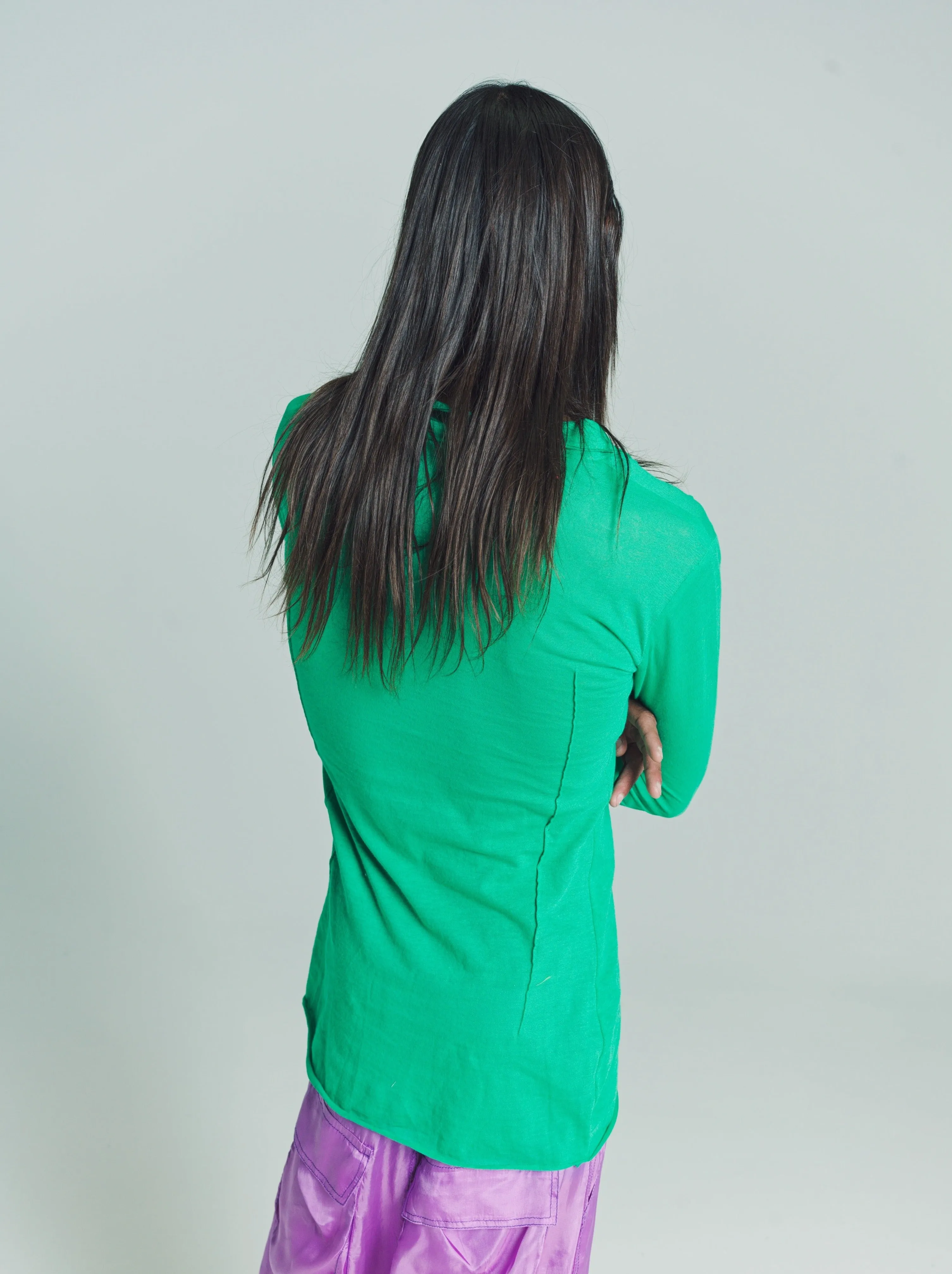 Green & Brown Jersey Warped Practical Polo