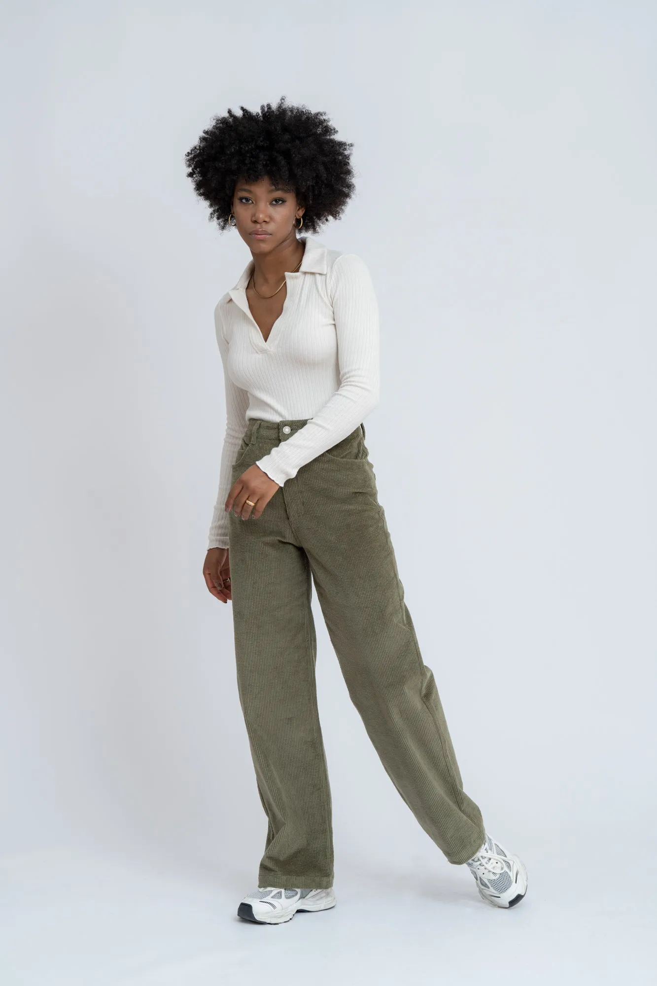Hunter Corduroy Pants Green