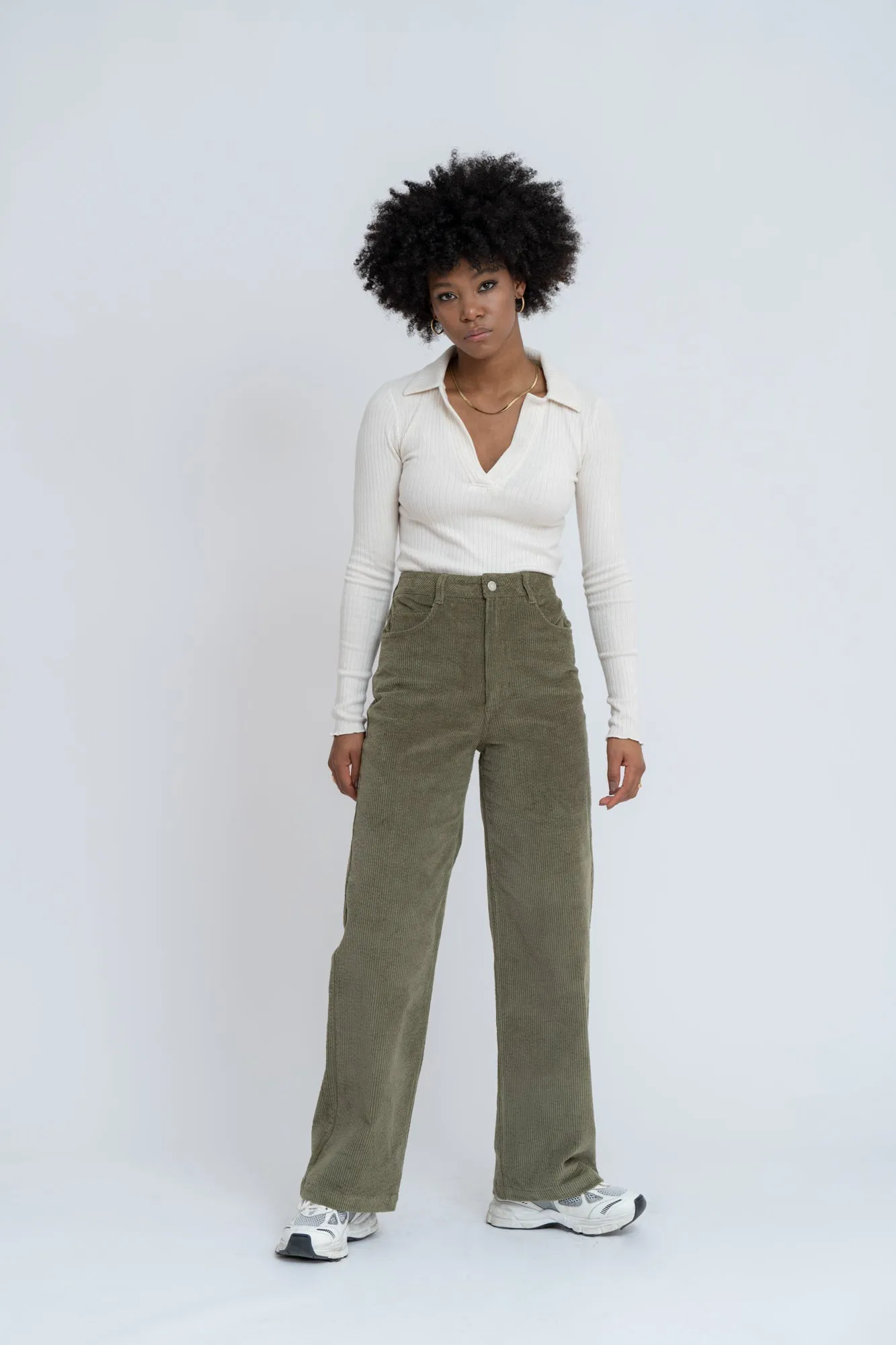 Hunter Corduroy Pants Green