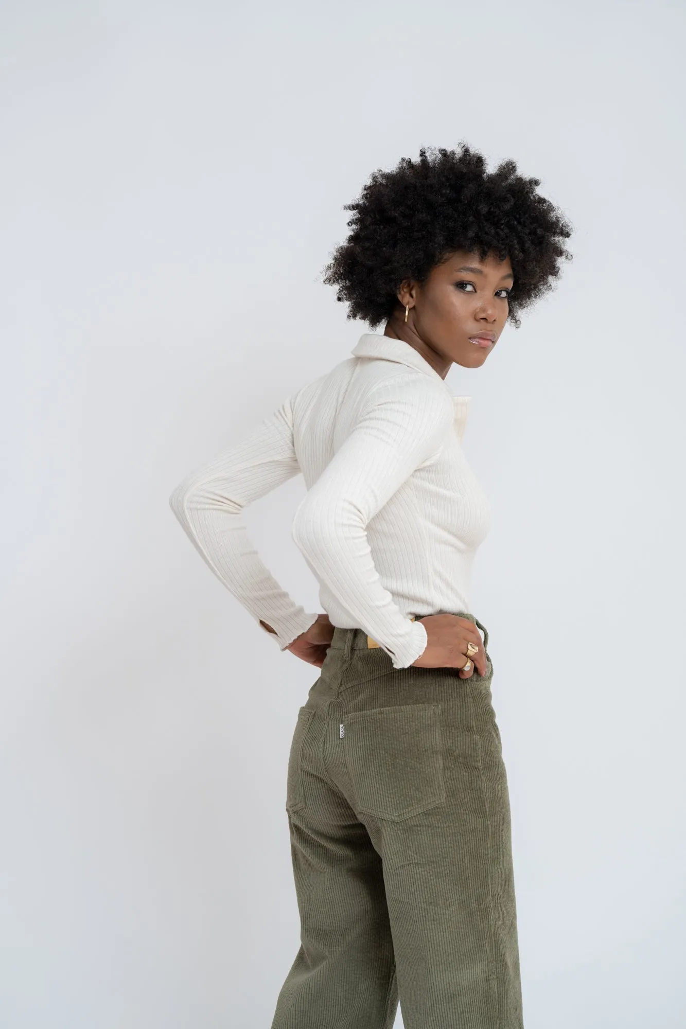 Hunter Corduroy Pants Green