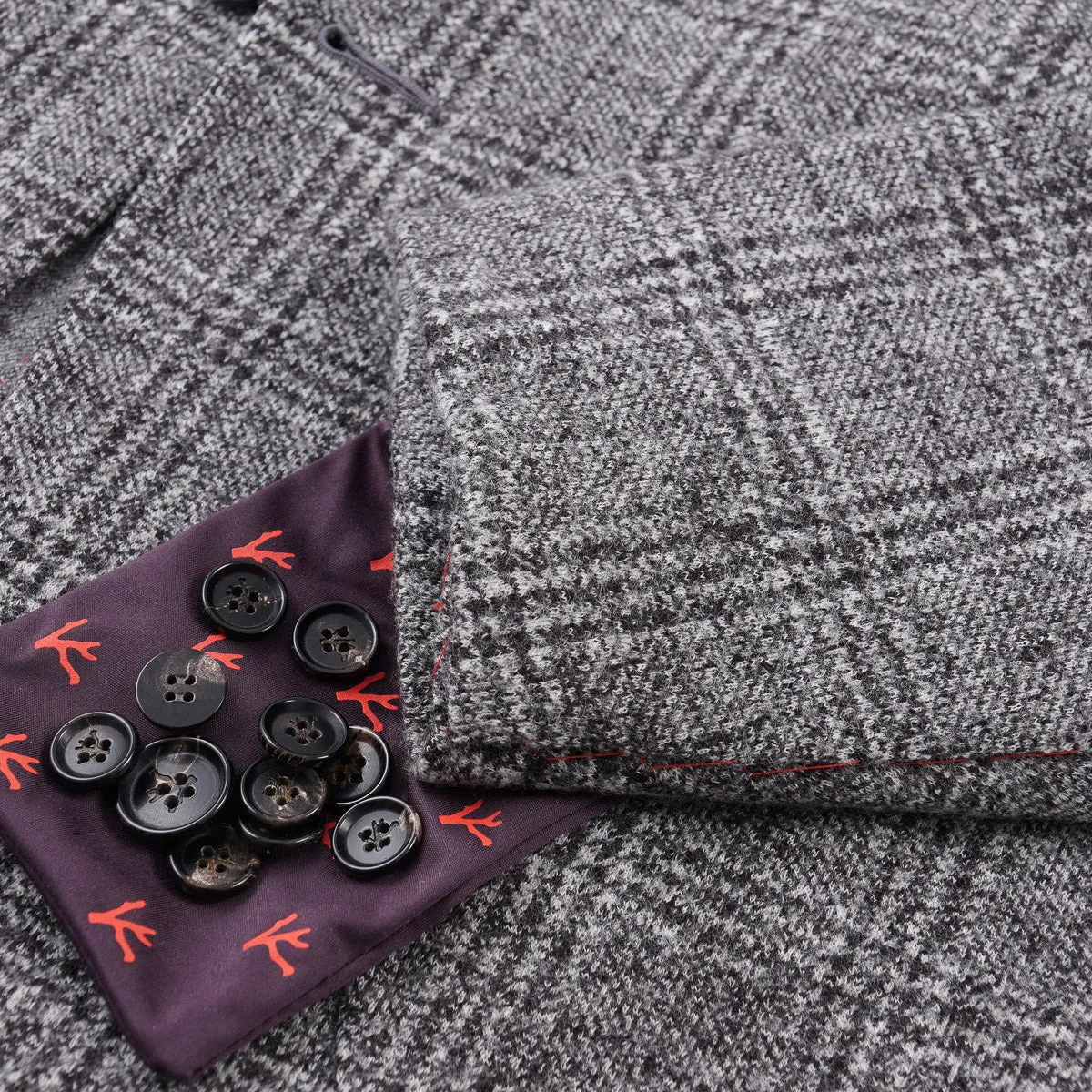 Isaia Soft Flannel Jersey Sport Coat