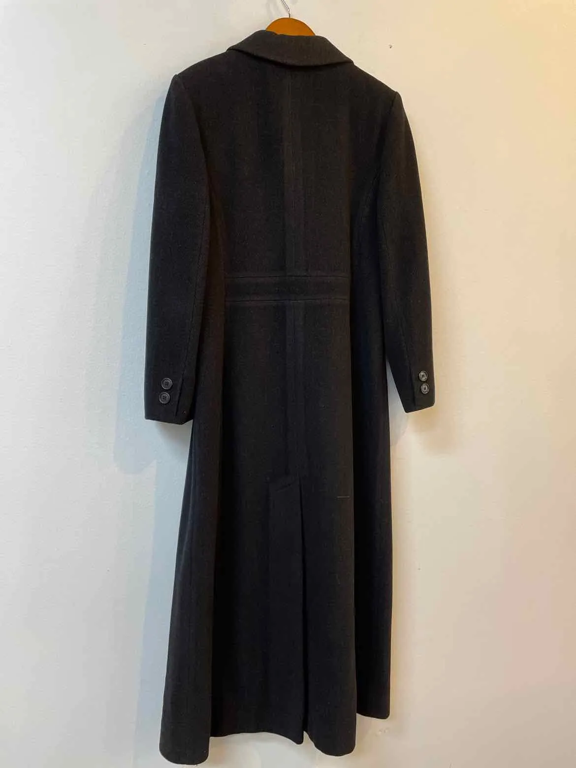 Jones New York Size 10 Black wool Long Coat