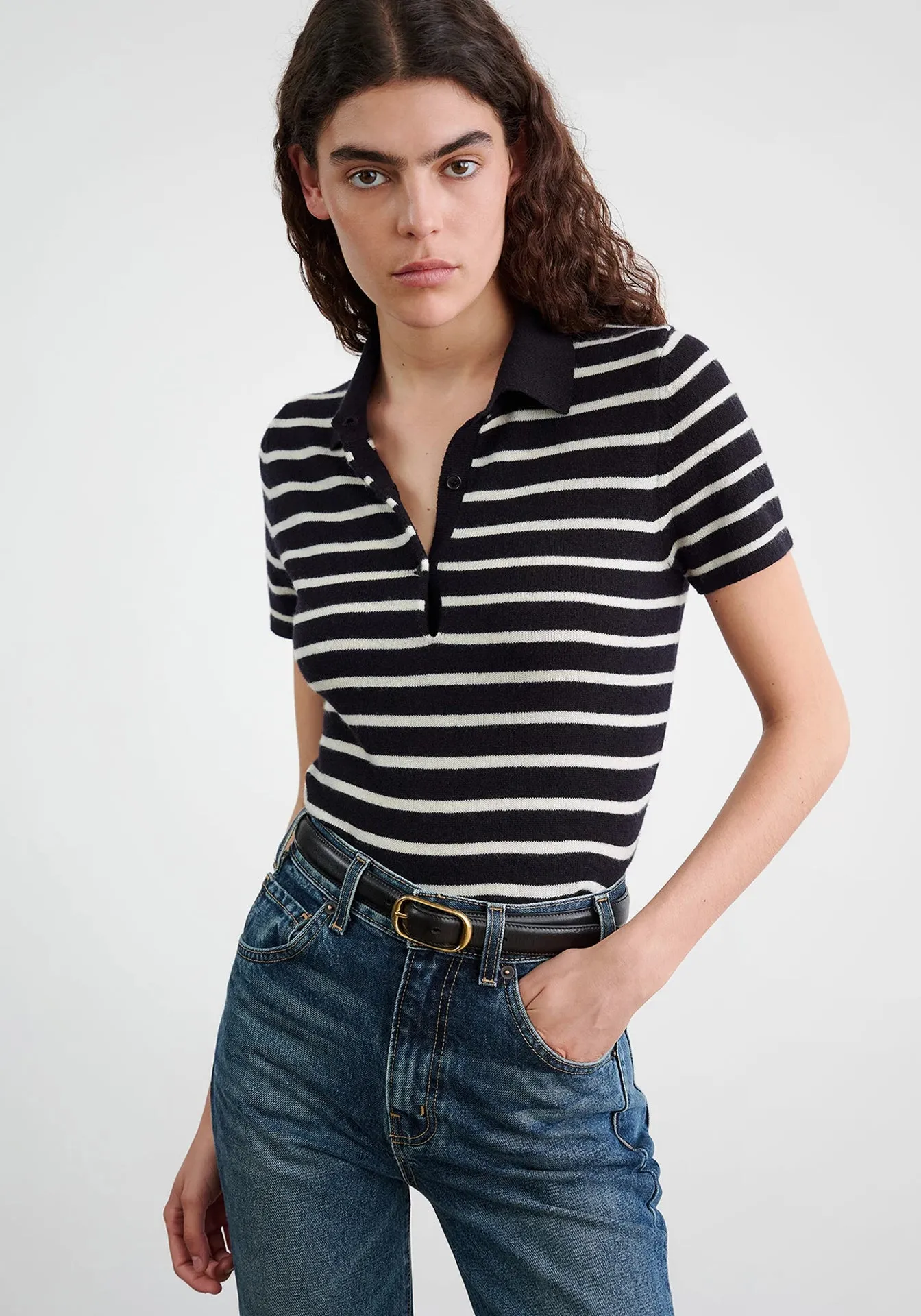 Leanna Cashmere Polo