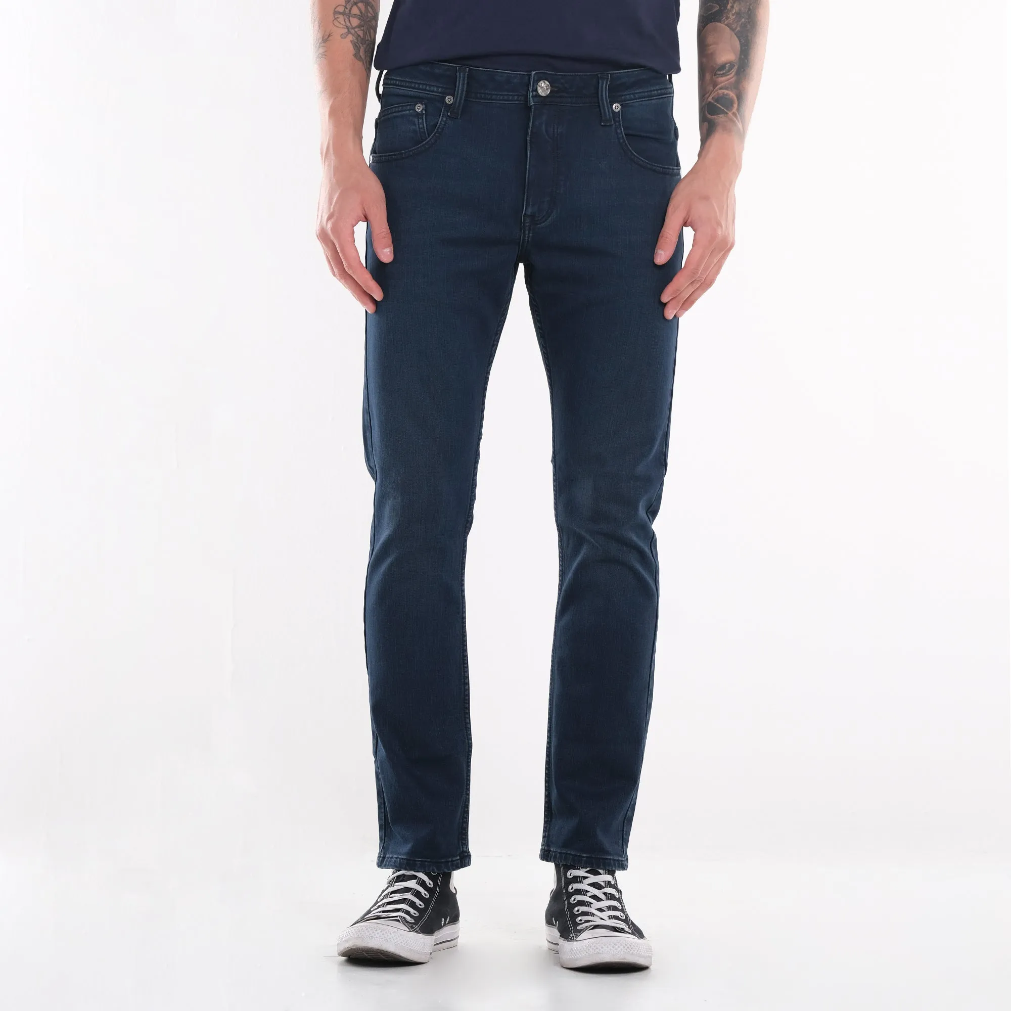 LEE MENS RAMONE DENIM PANTS IN NOCTURNE