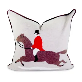 Luxe Hunt Throw Pillow Cover