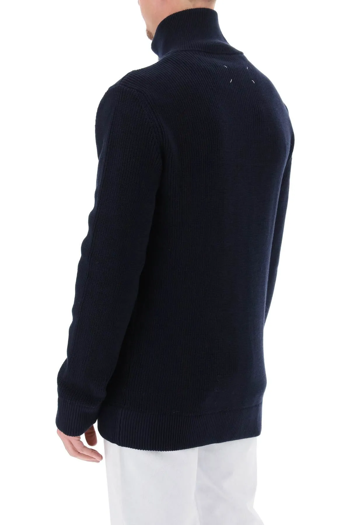 Maison Margiela Zip-Up Cardigan