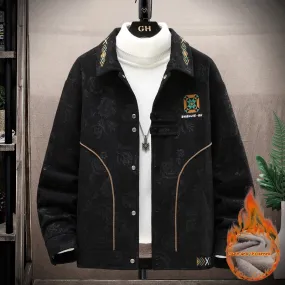 Men's Fleece Lined Corduroy Jacket (3 colors)