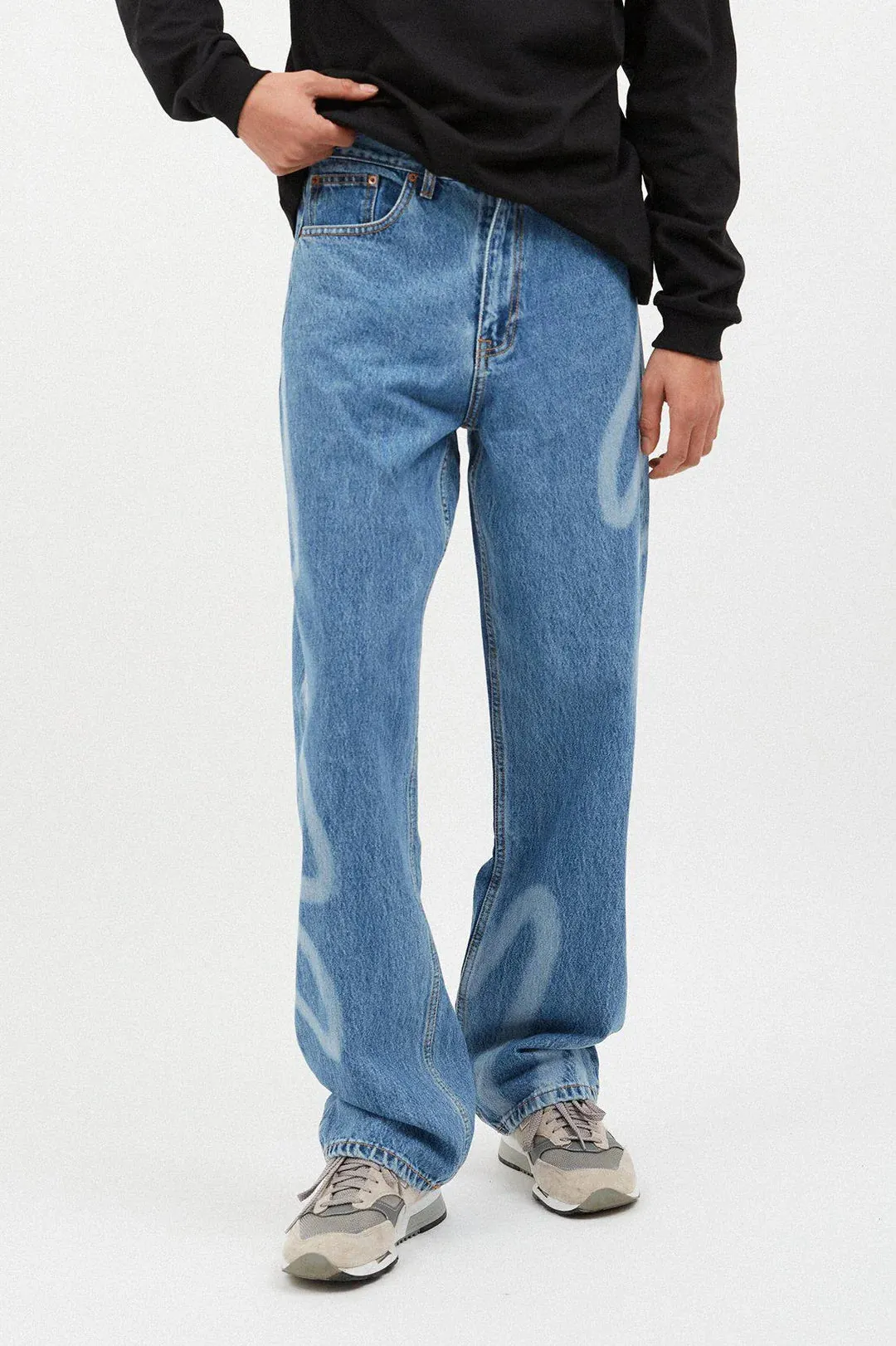 OMAR JEANS (Sky Retro Spray)