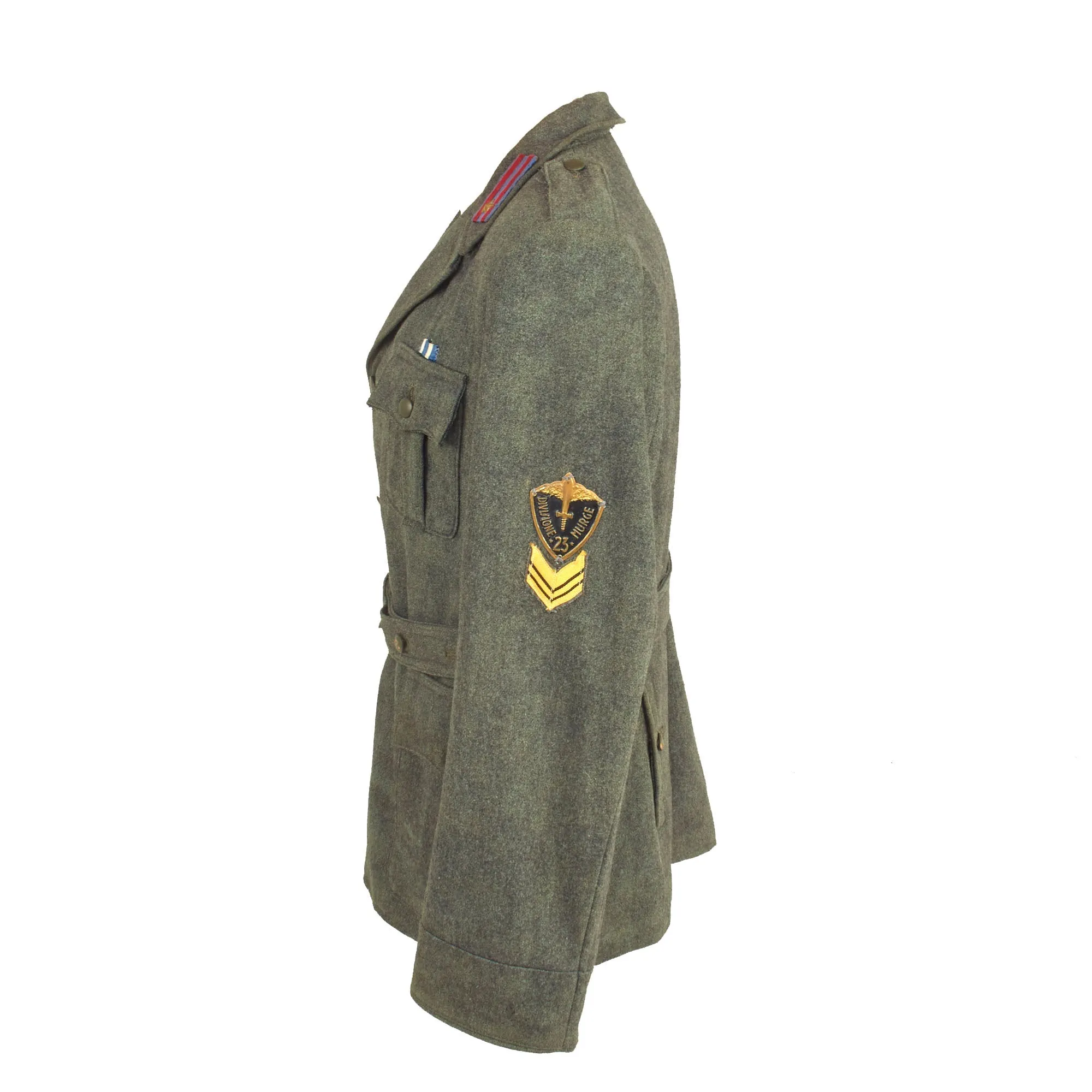 Original Italian WWII 23rd Infantry Division "Murge" Sergente Maggiore M40 Uniform Tunic