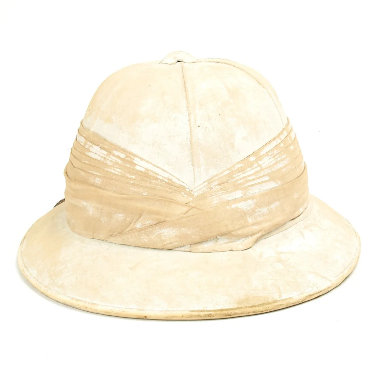 Original Pre-WWII British Officer Pith Helmet by Hawkes & Co Saville Row London