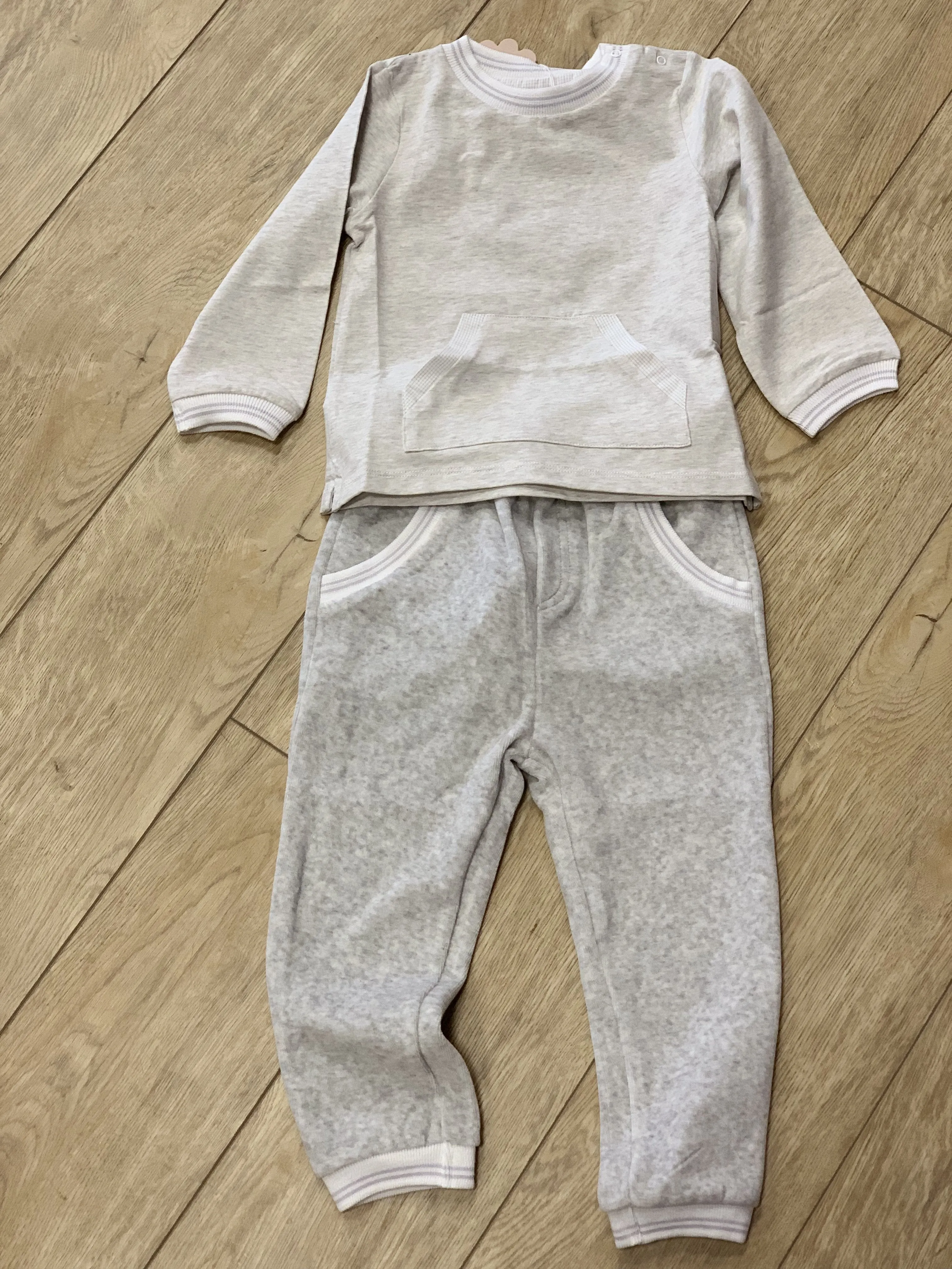 Patachou Baby Boys Grey Sweatshirt