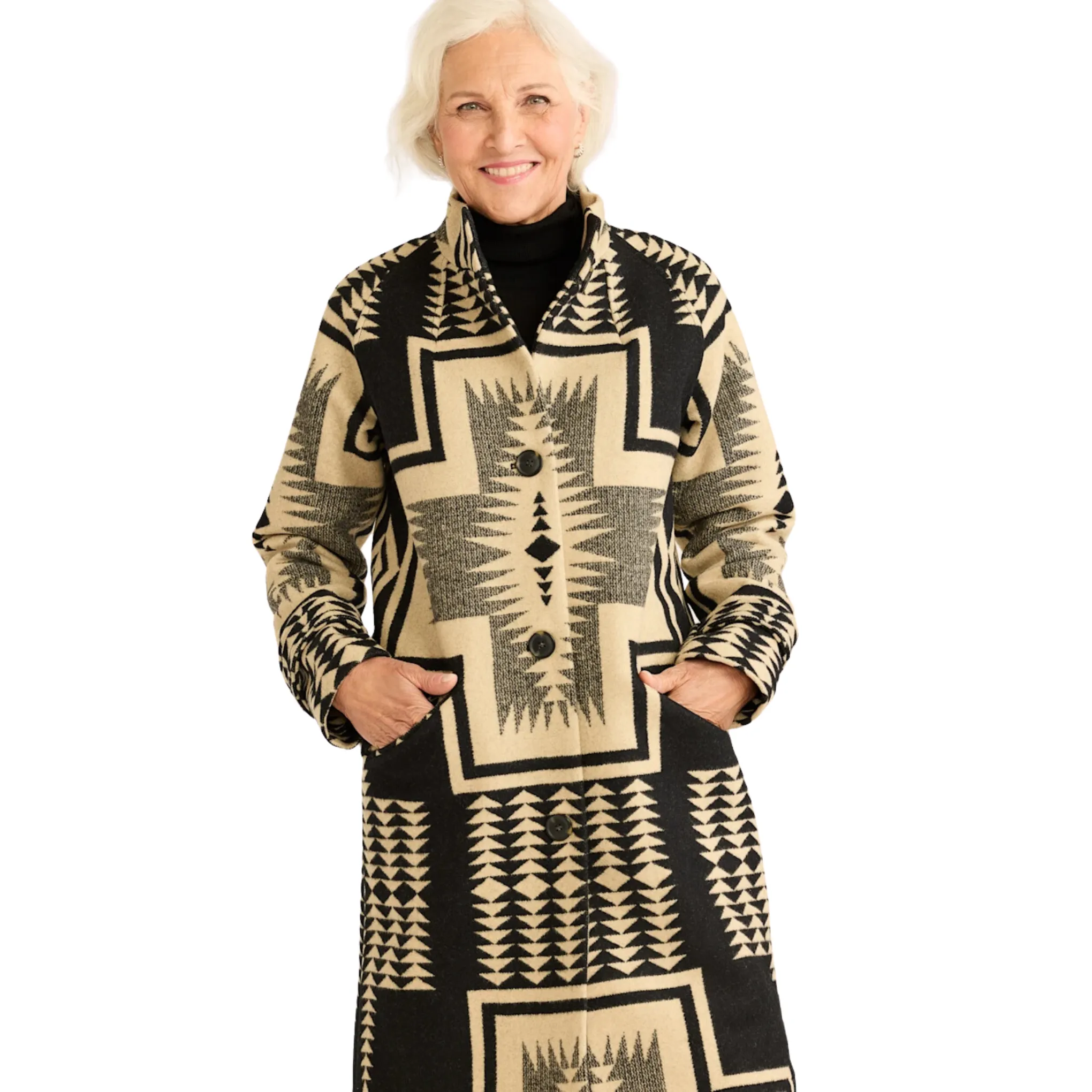 Pendleton Women's Timberline Jacquard Coat