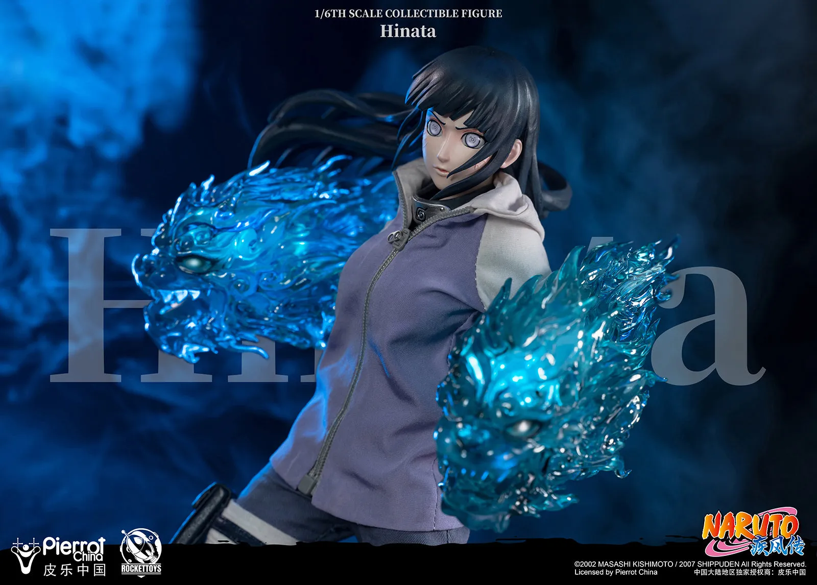 Pre-order 1/6 RocketToys ROC-006 Hinata Hyuga Action Figure
