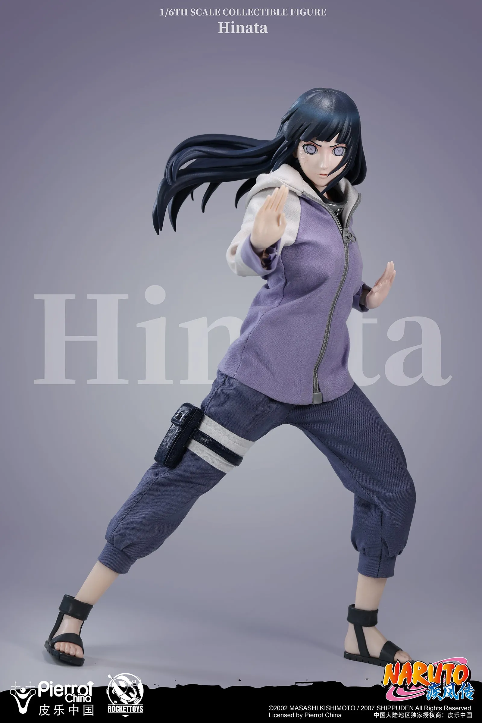 Pre-order 1/6 RocketToys ROC-006 Hinata Hyuga Action Figure