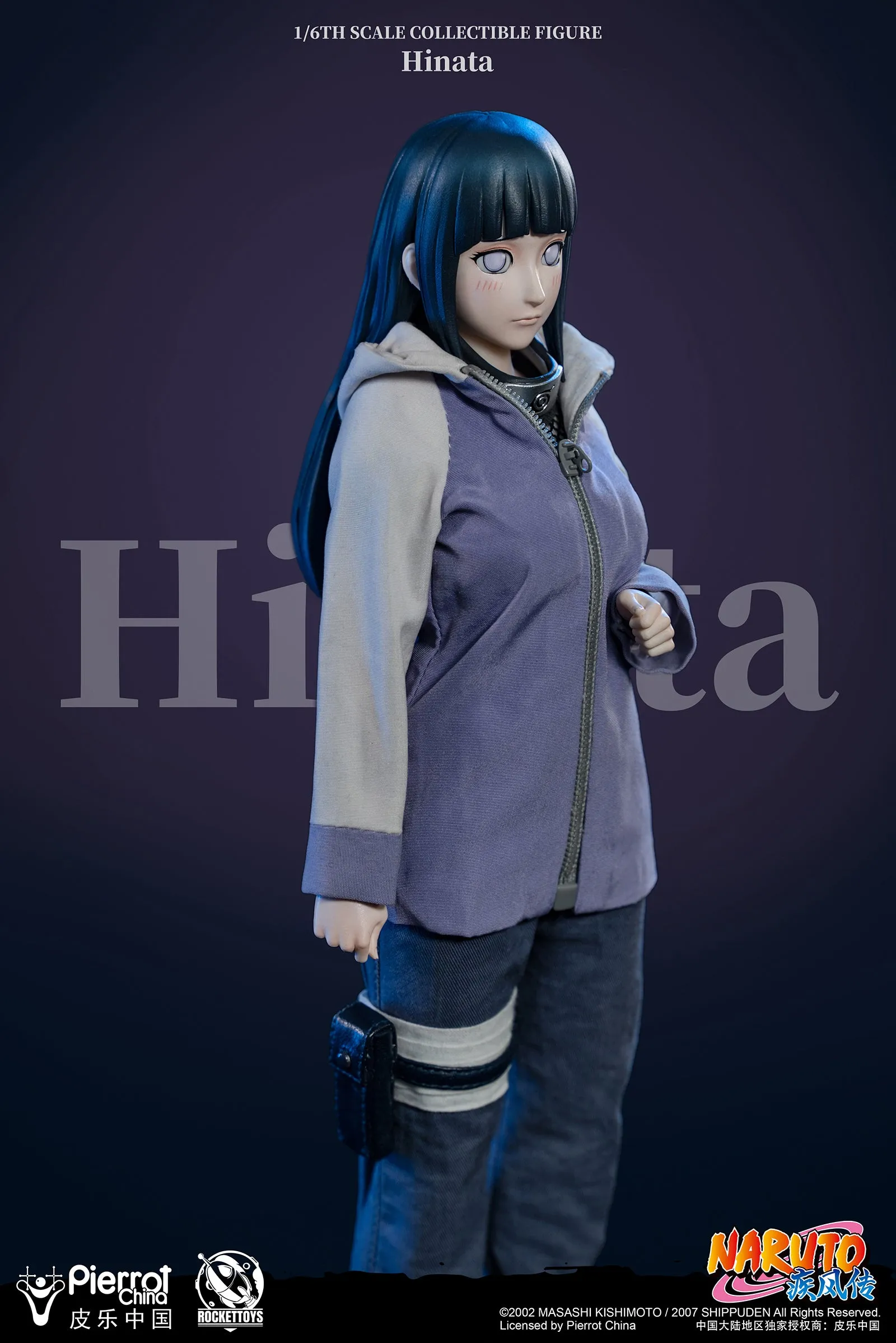 Pre-order 1/6 RocketToys ROC-006 Hinata Hyuga Action Figure