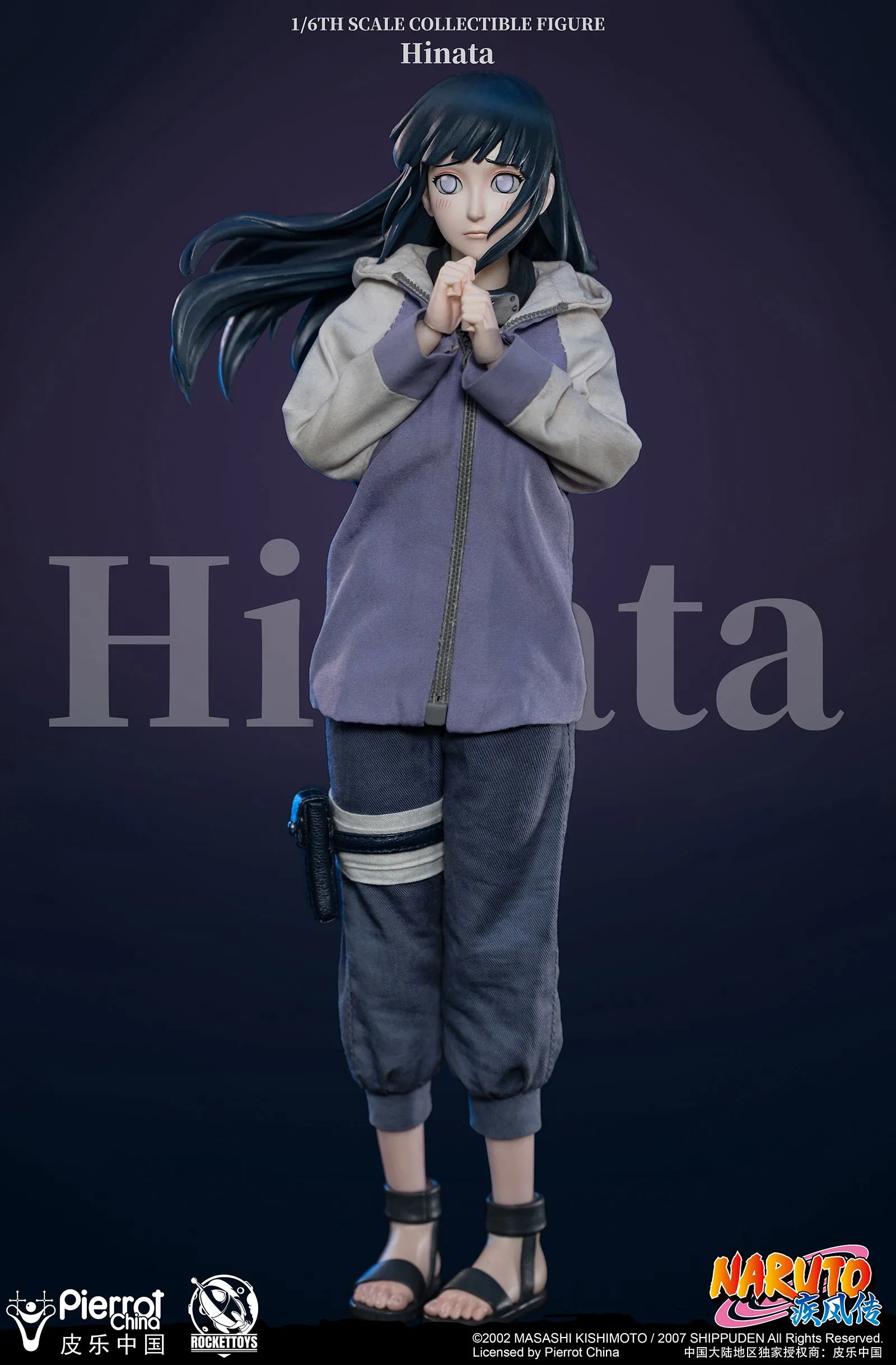 Pre-order 1/6 RocketToys ROC-006 Hinata Hyuga Action Figure