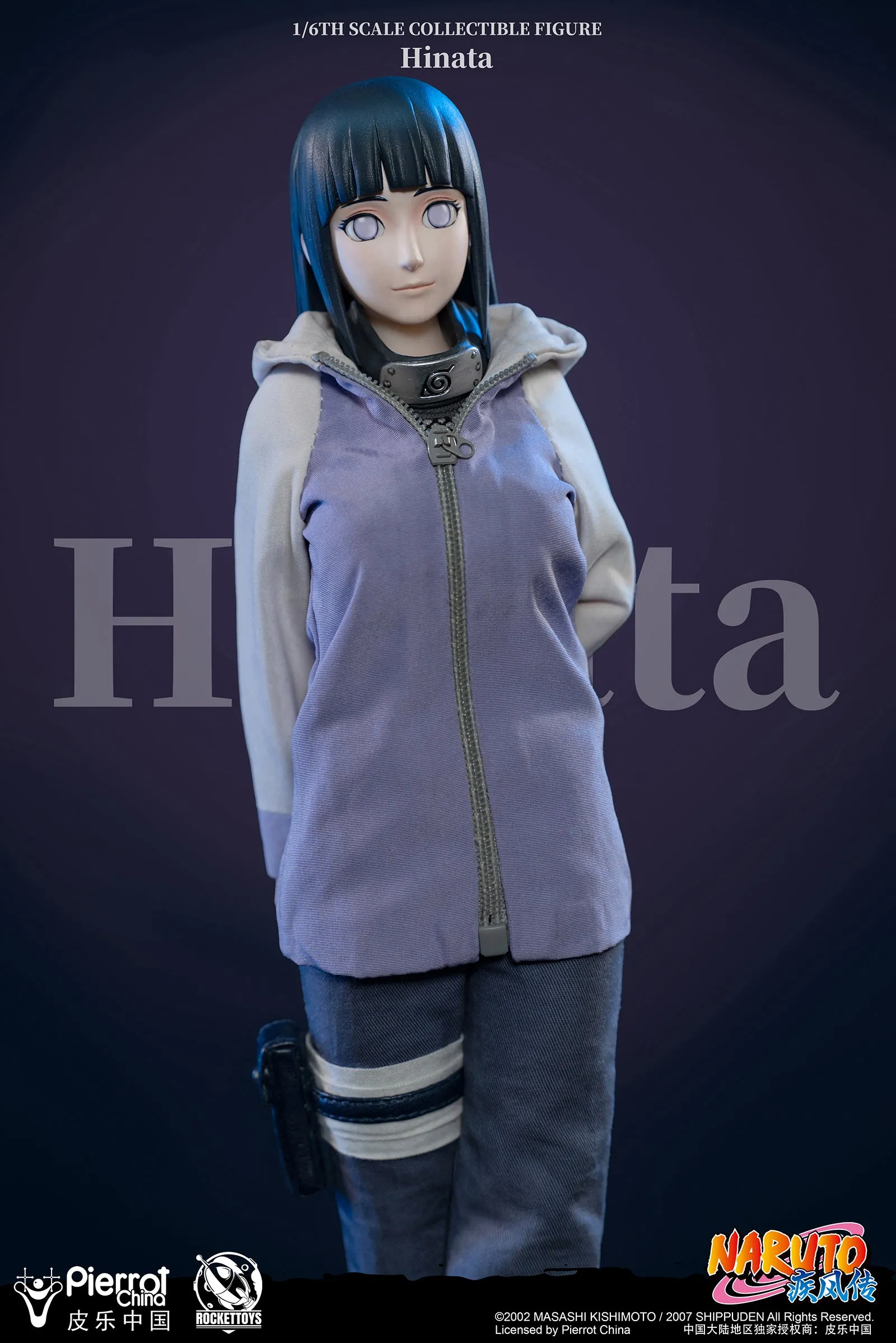Pre-order 1/6 RocketToys ROC-006 Hinata Hyuga Action Figure