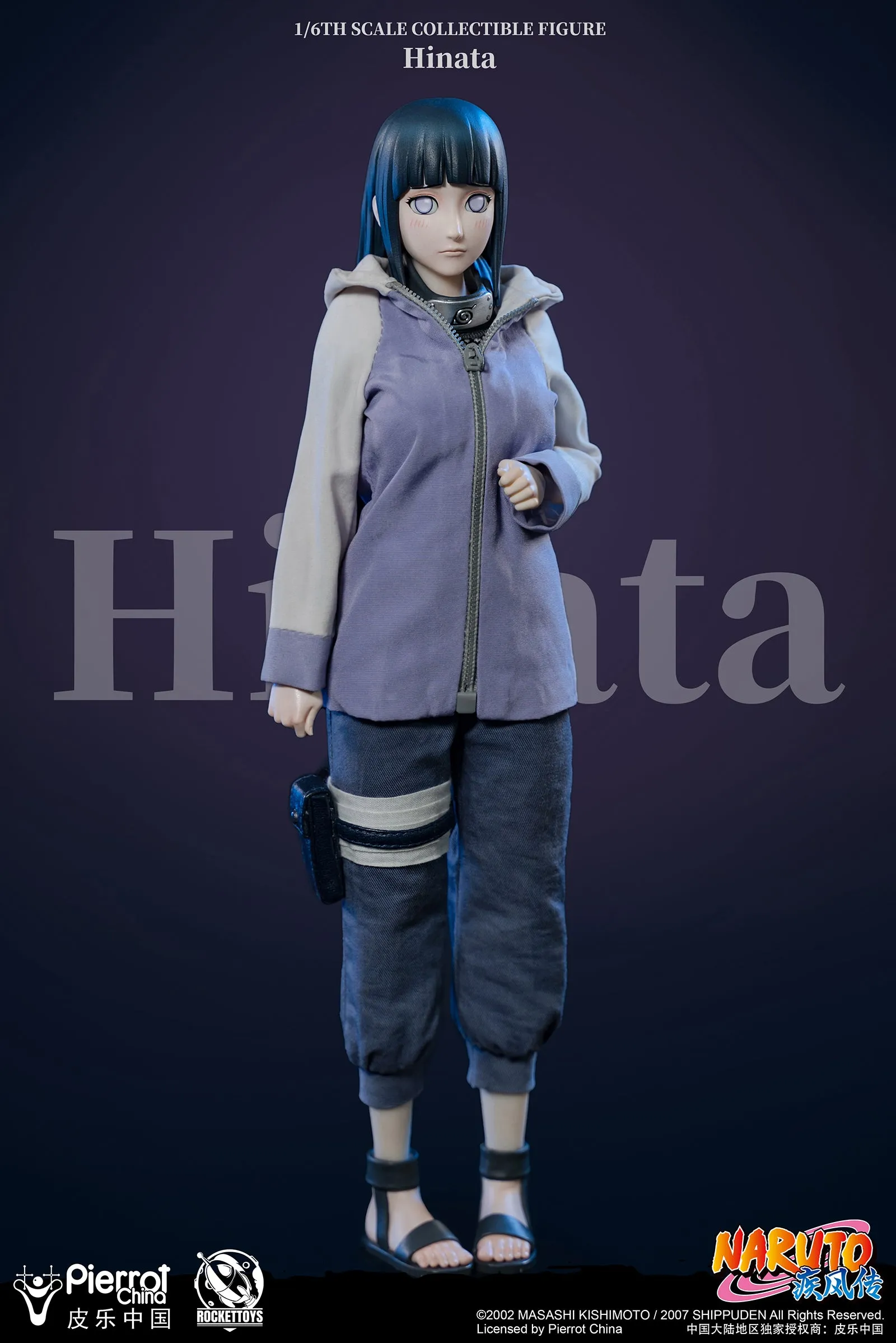 Pre-order 1/6 RocketToys ROC-006 Hinata Hyuga Action Figure