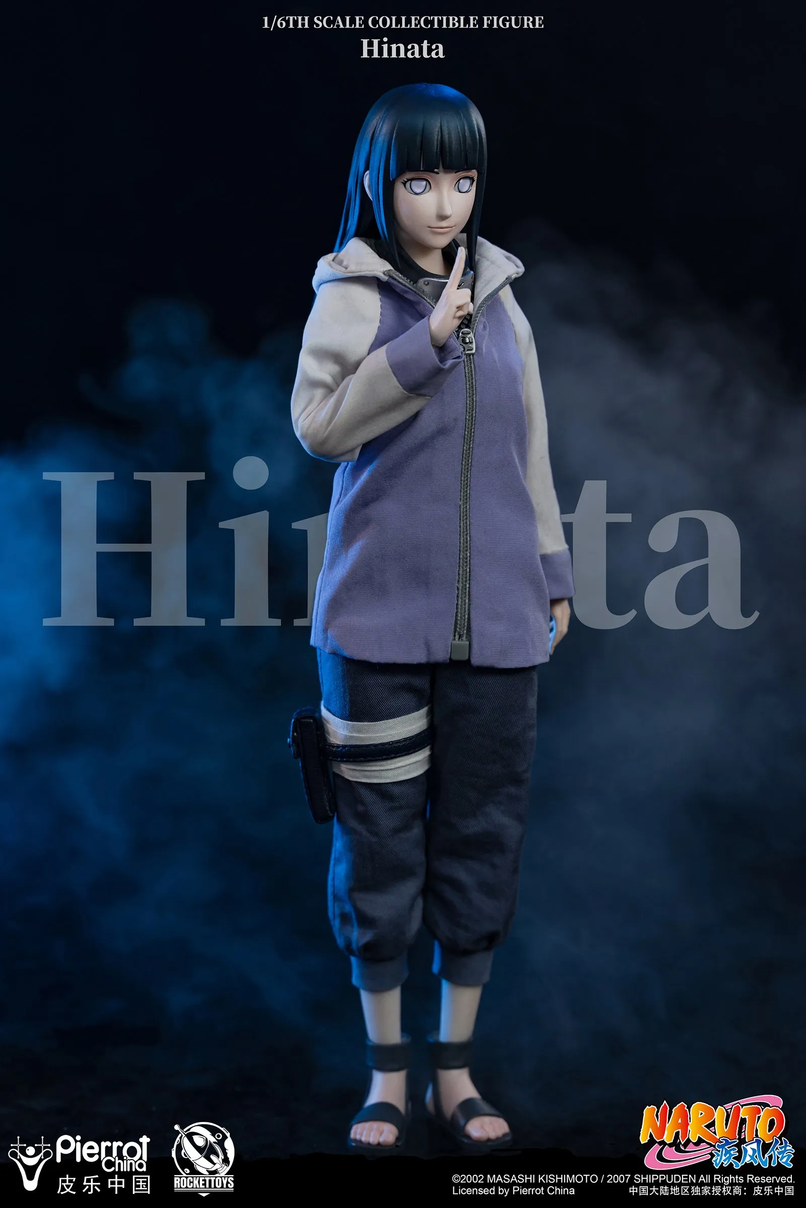 Pre-order 1/6 RocketToys ROC-006 Hinata Hyuga Action Figure