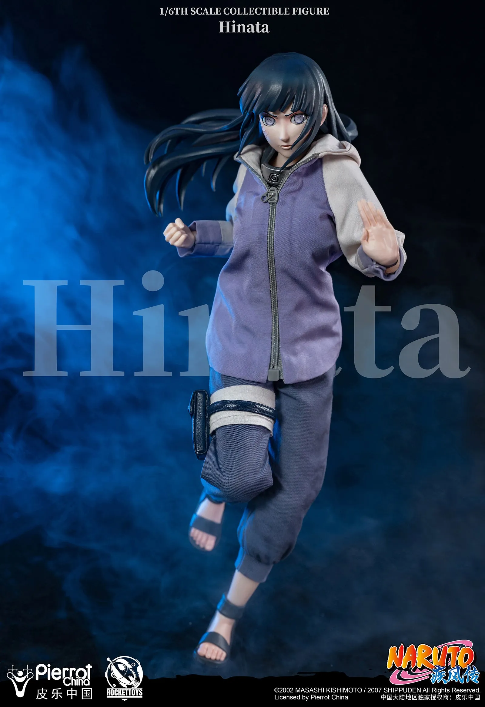 Pre-order 1/6 RocketToys ROC-006 Hinata Hyuga Action Figure