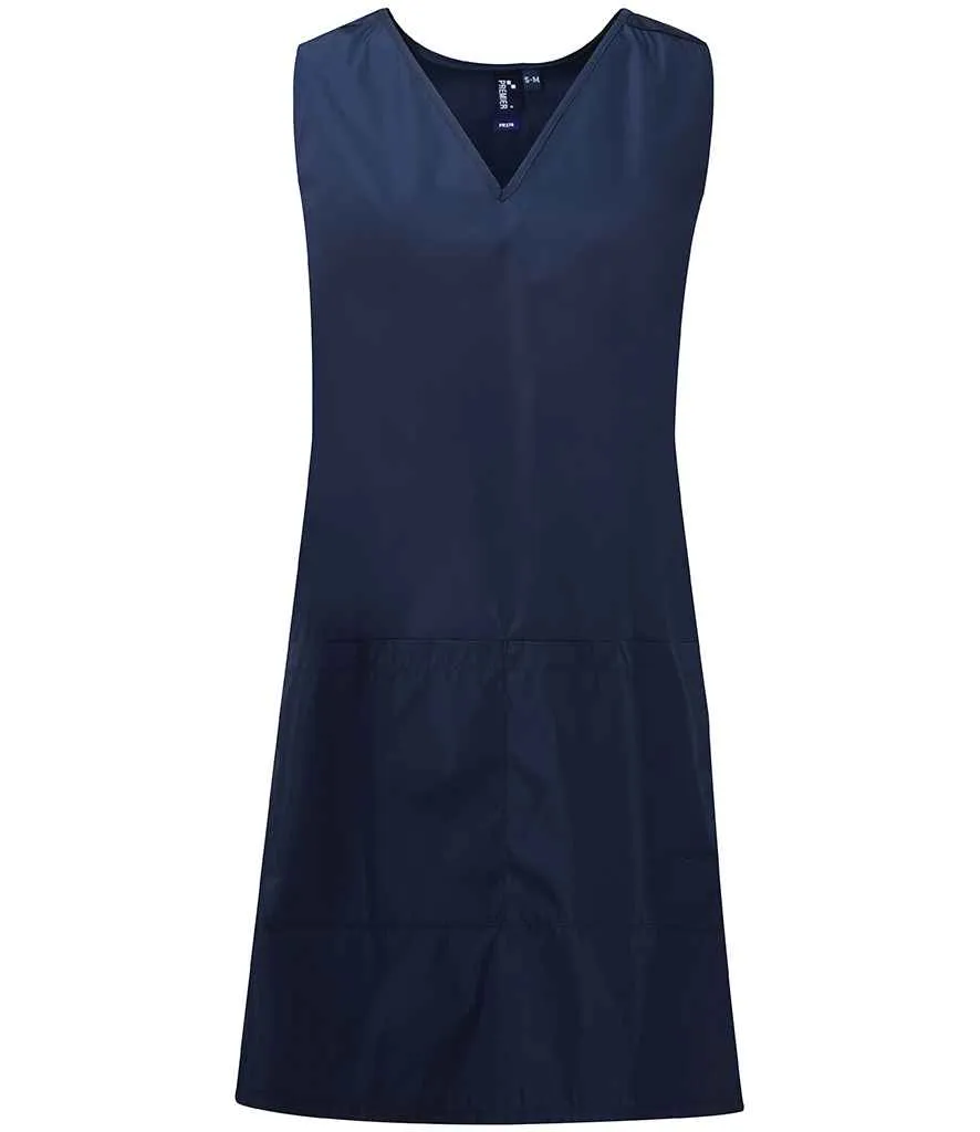 Premier Waterproof Wrap Around Tunic Apron | Navy