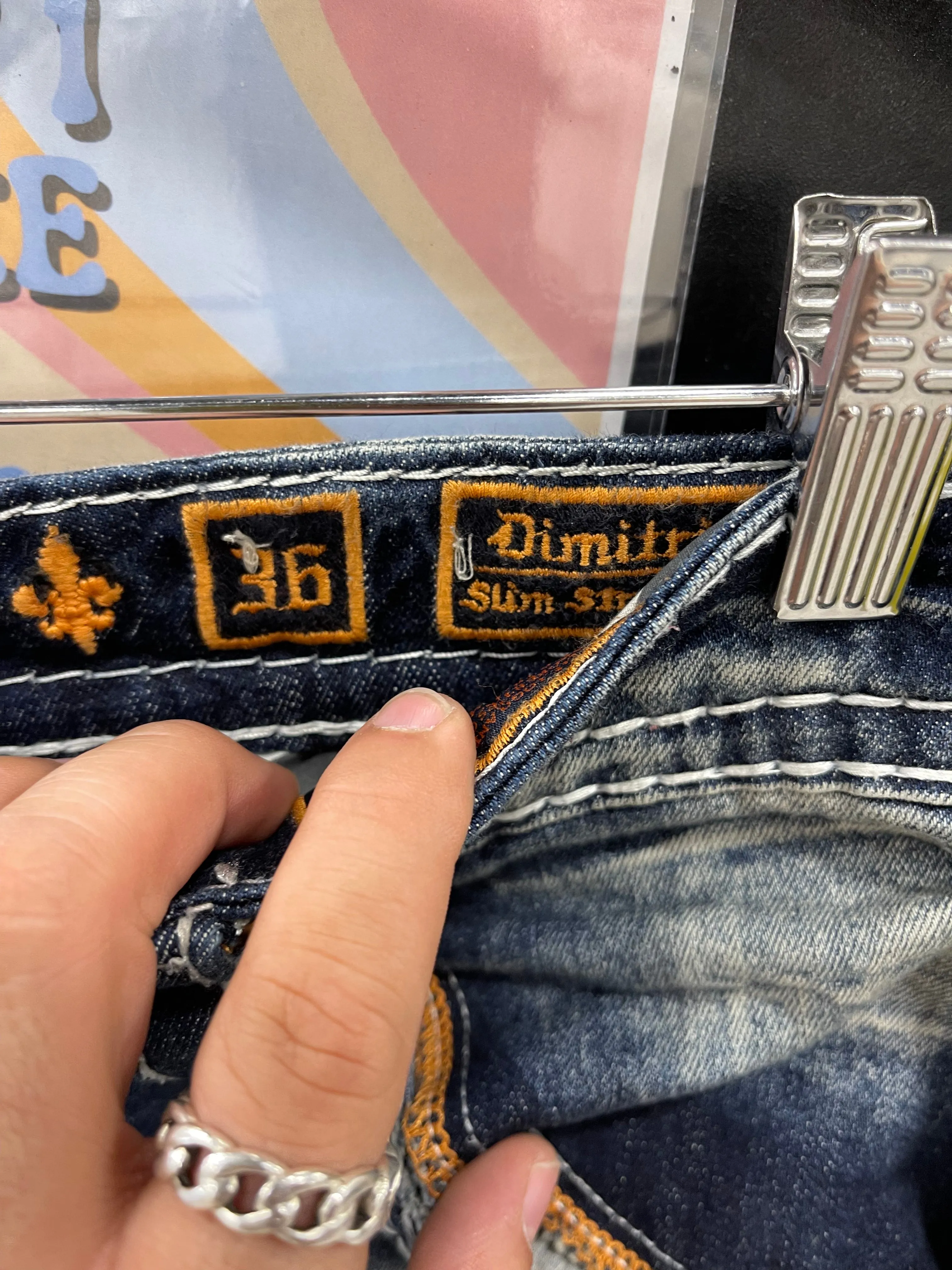 Rock Revival Denim Size 36Dimitri slim Straight