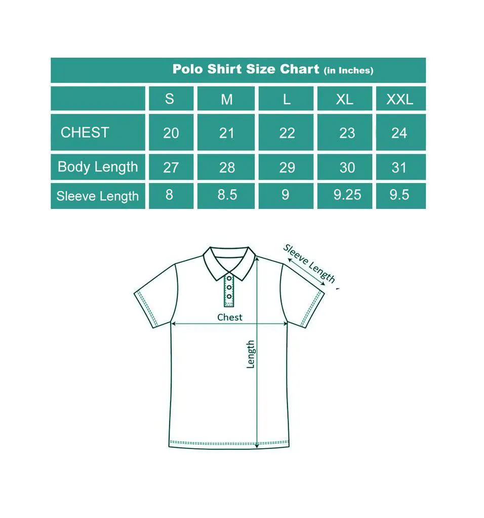 Royal Arch Chapter Polo Shirt - Blue with Red Triple Tau Insignia
